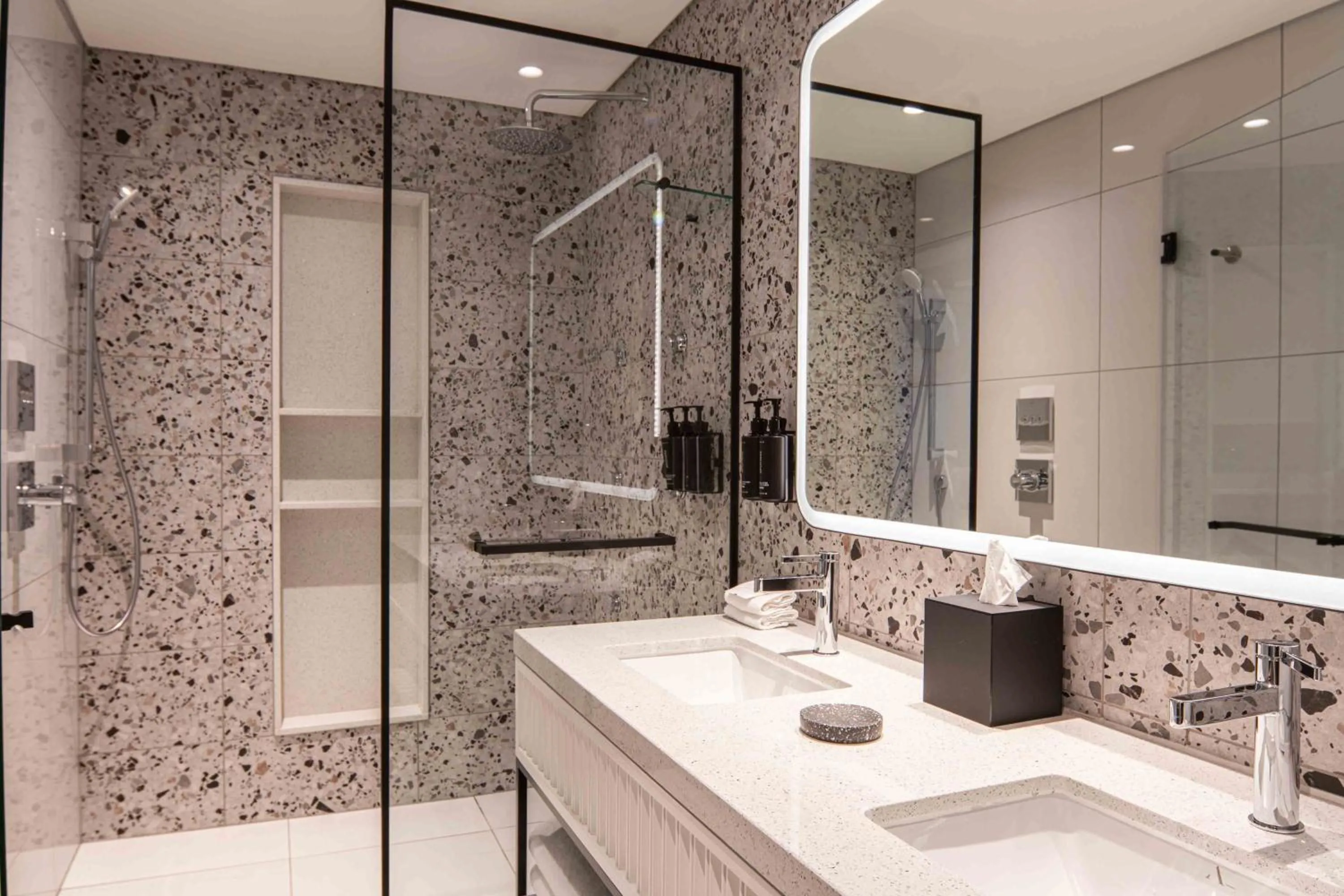 Shower in Canopy By Hilton Cape Town Longkloof