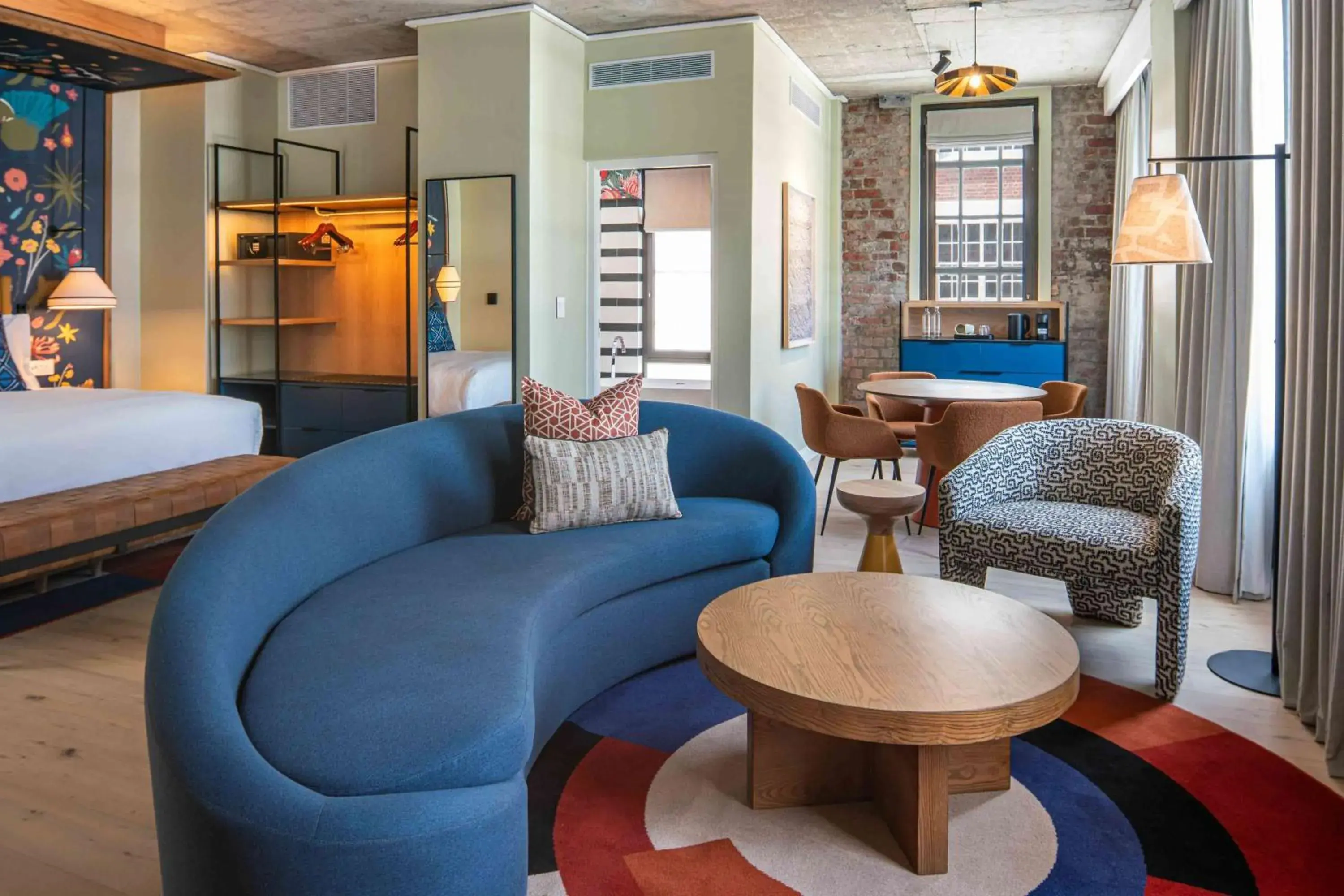 Living room, Bed in Canopy By Hilton Cape Town Longkloof Living room, Bed in Canopy By Hilton Cape Town Longkloof