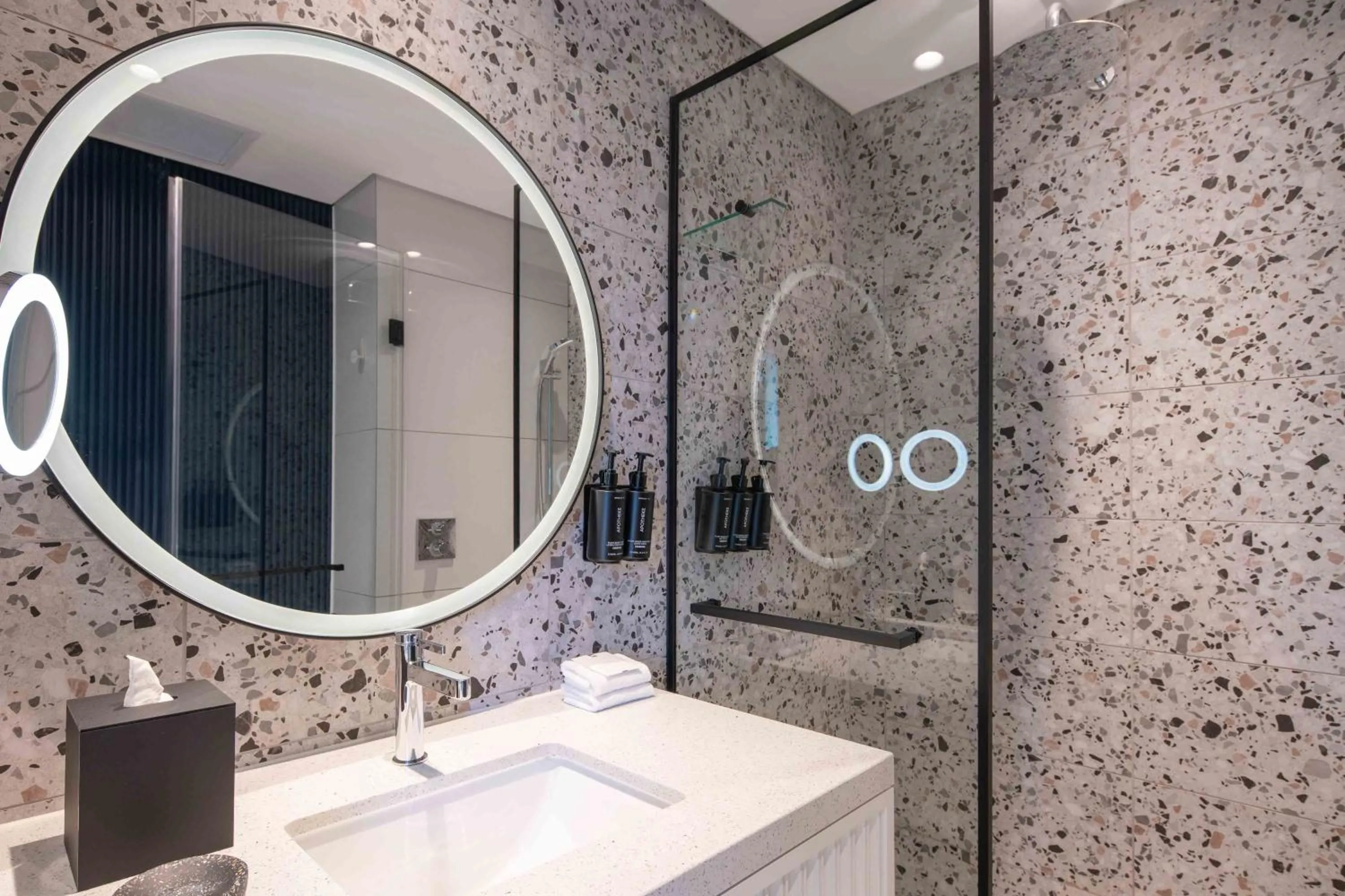 Shower in Canopy By Hilton Cape Town Longkloof