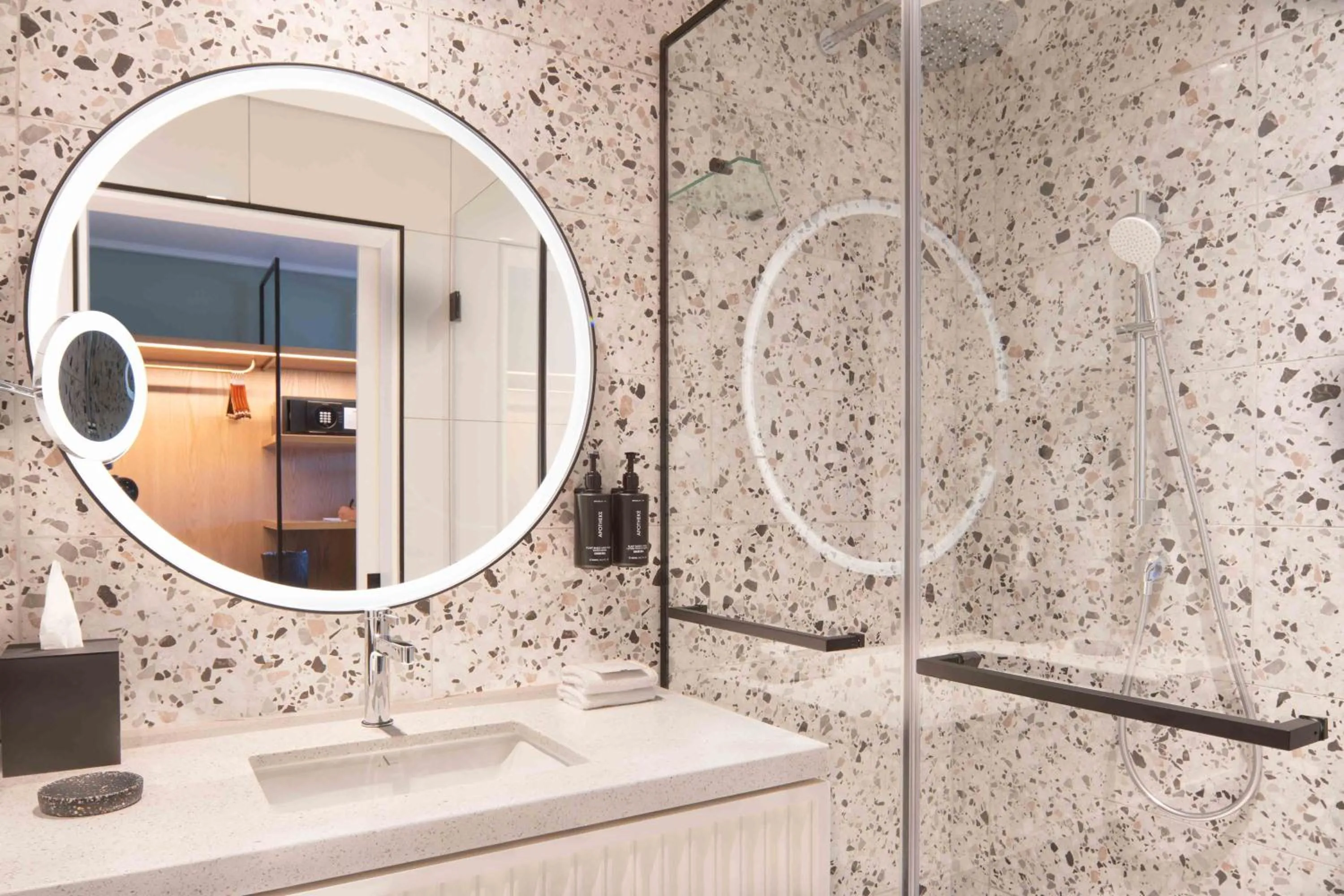 Shower in Canopy By Hilton Cape Town Longkloof