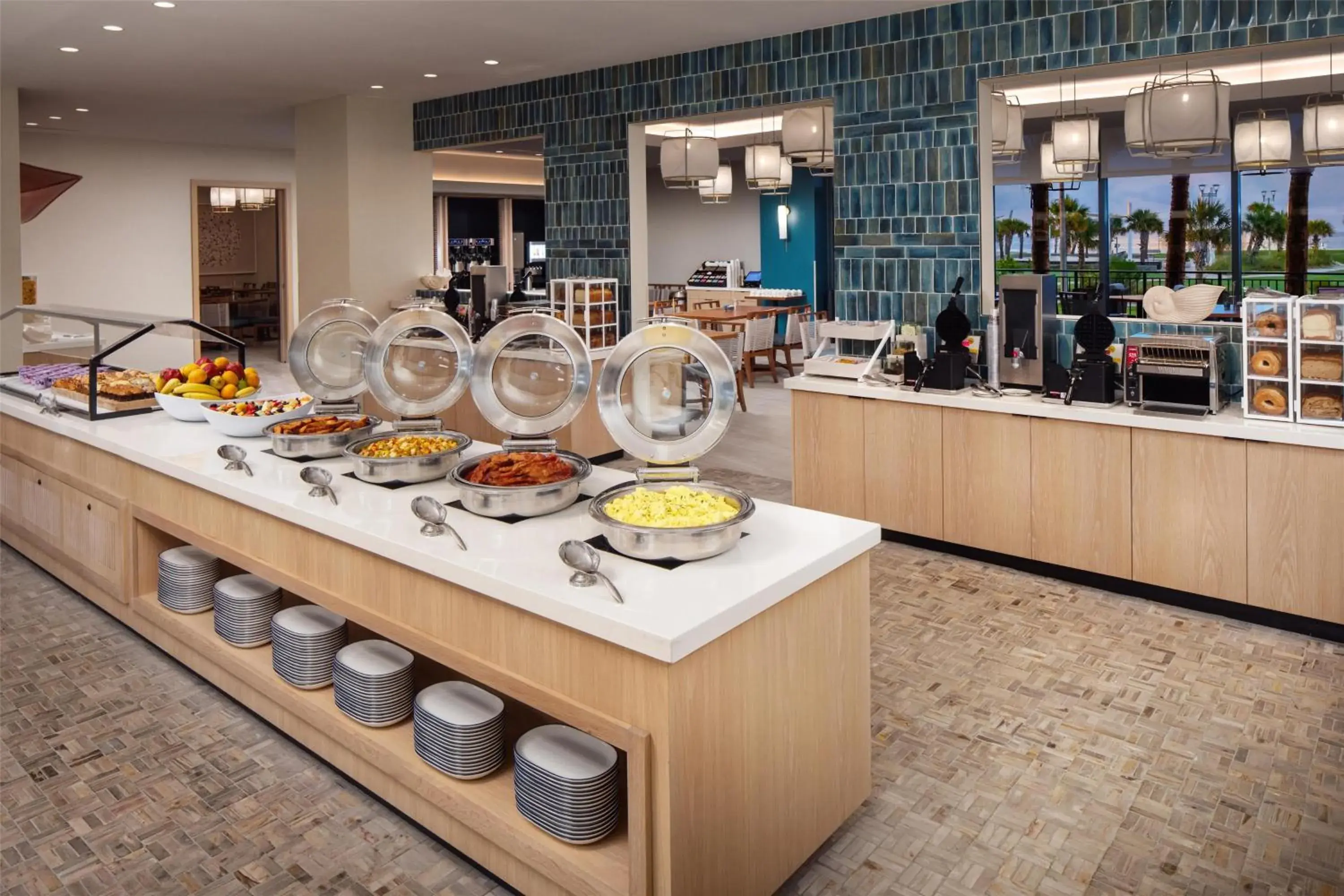 Breakfast in Embassy Suites By Hilton Gulf Shores Beach Resort Breakfast in Embassy Suites By Hilton Gulf Shores Beach Resort