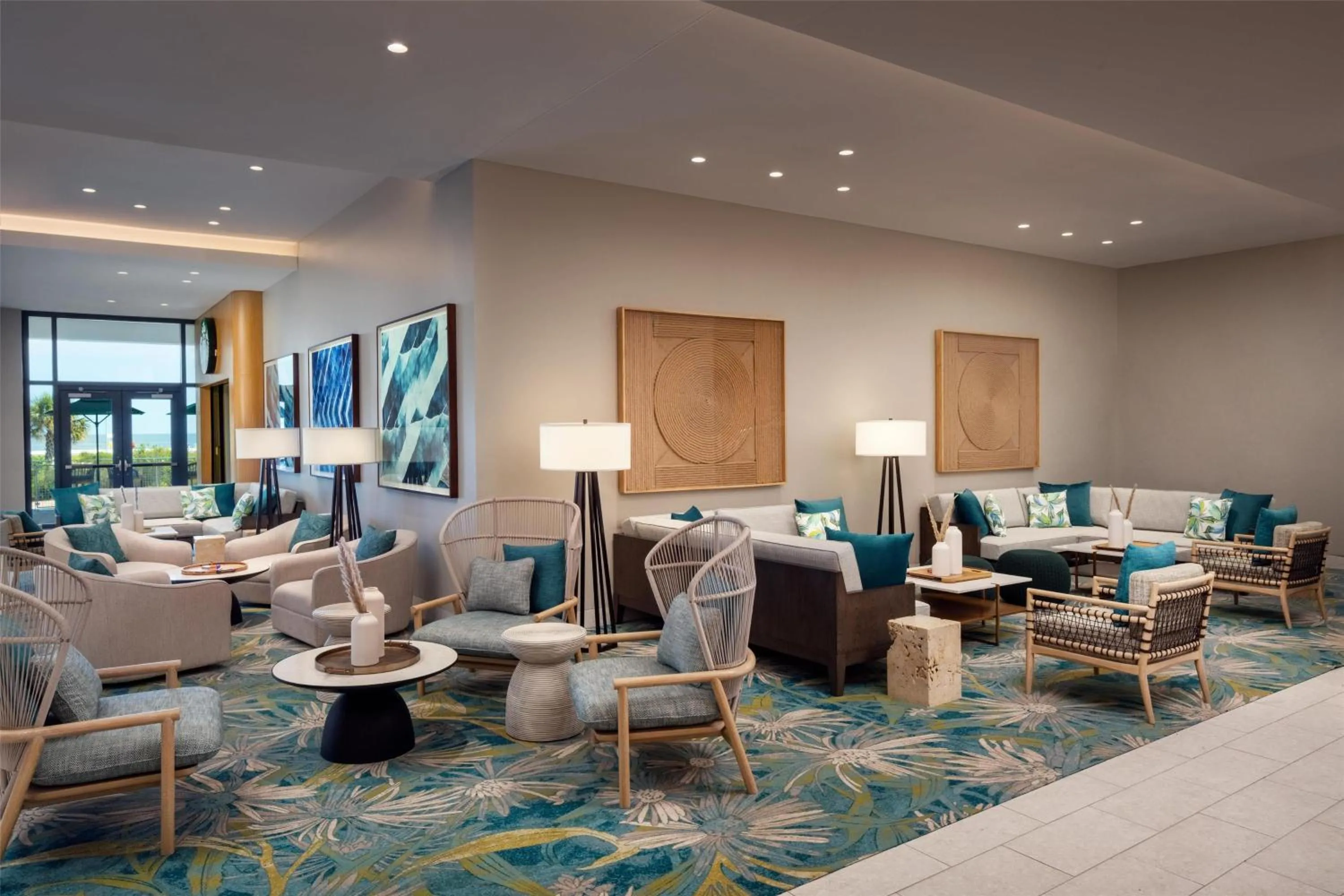 Lobby or reception in Embassy Suites By Hilton Gulf Shores Beach Resort