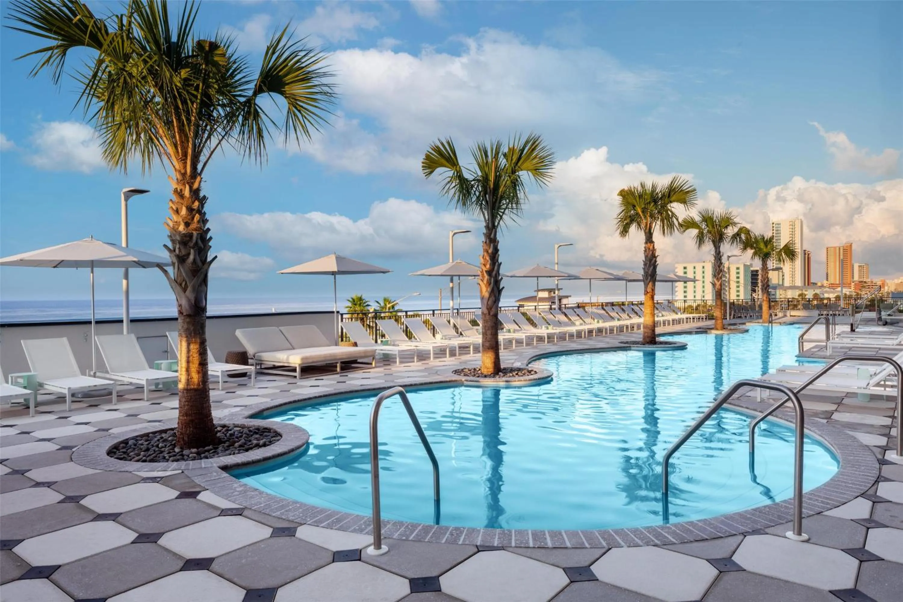 Pool view in Embassy Suites By Hilton Gulf Shores Beach Resort