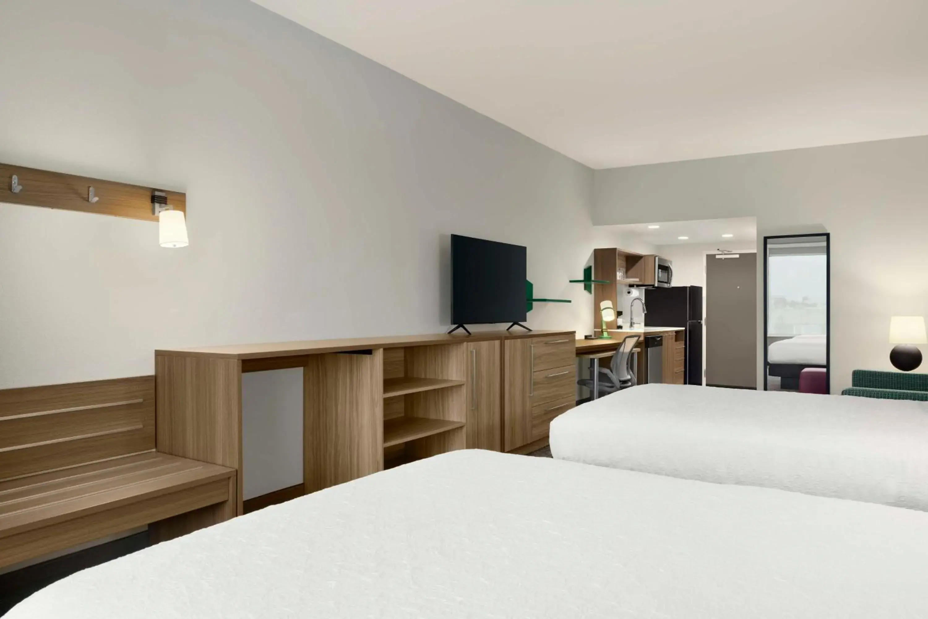 Bed in Home2 Suites By Hilton San Juan Bed in Home2 Suites By Hilton San Juan