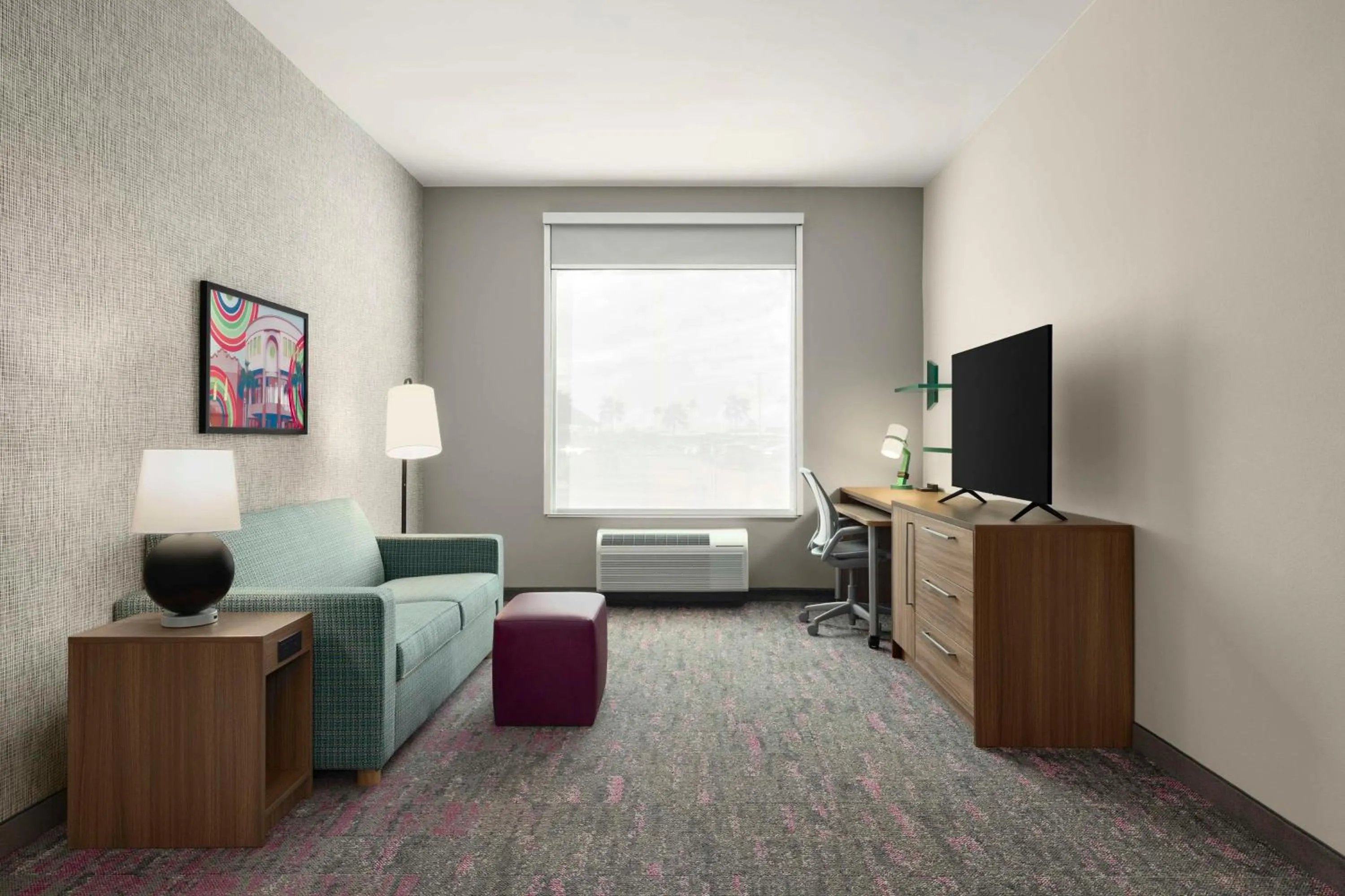 Living room in Home2 Suites By Hilton San Juan