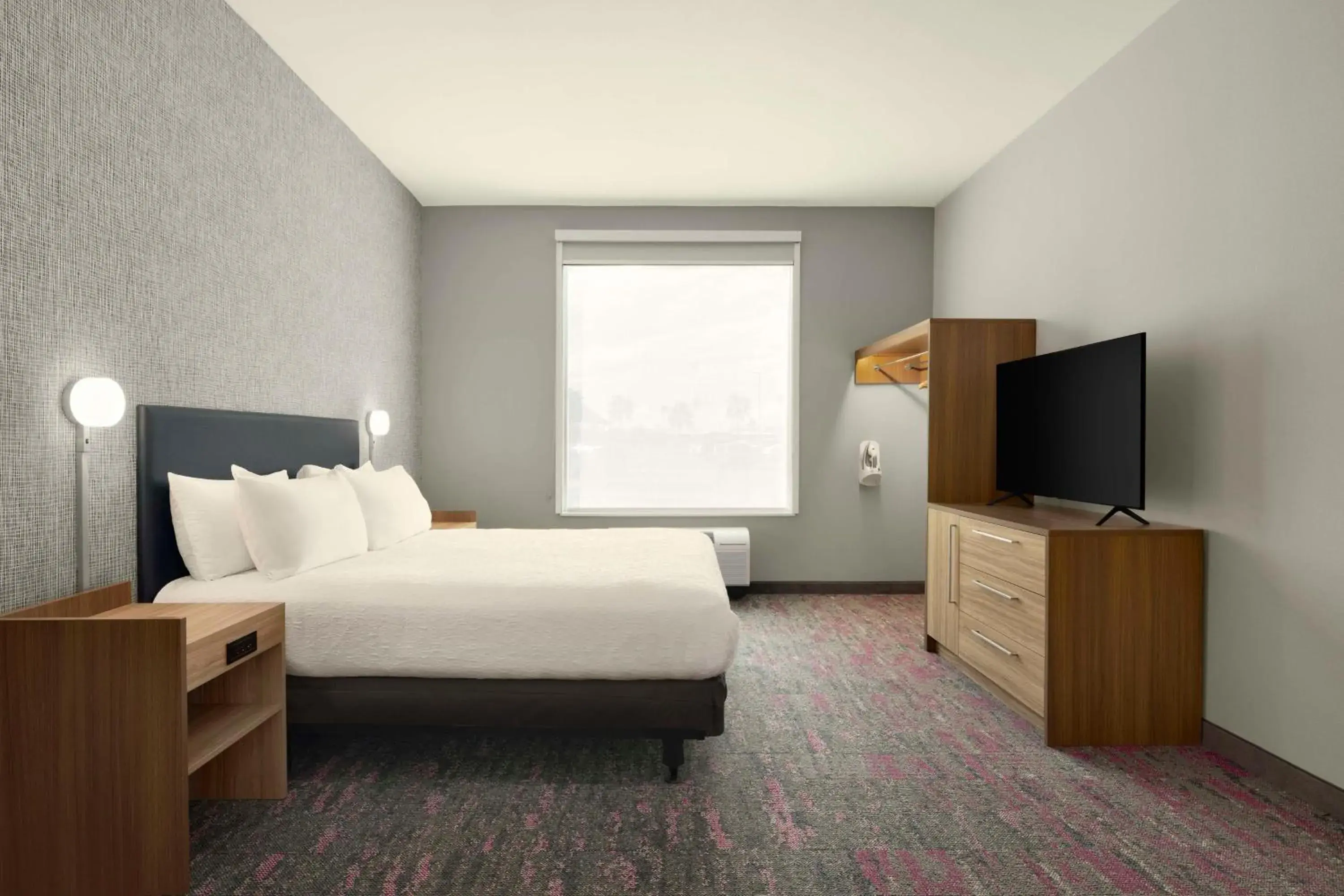 Bed in Home2 Suites By Hilton San Juan Bed in Home2 Suites By Hilton San Juan