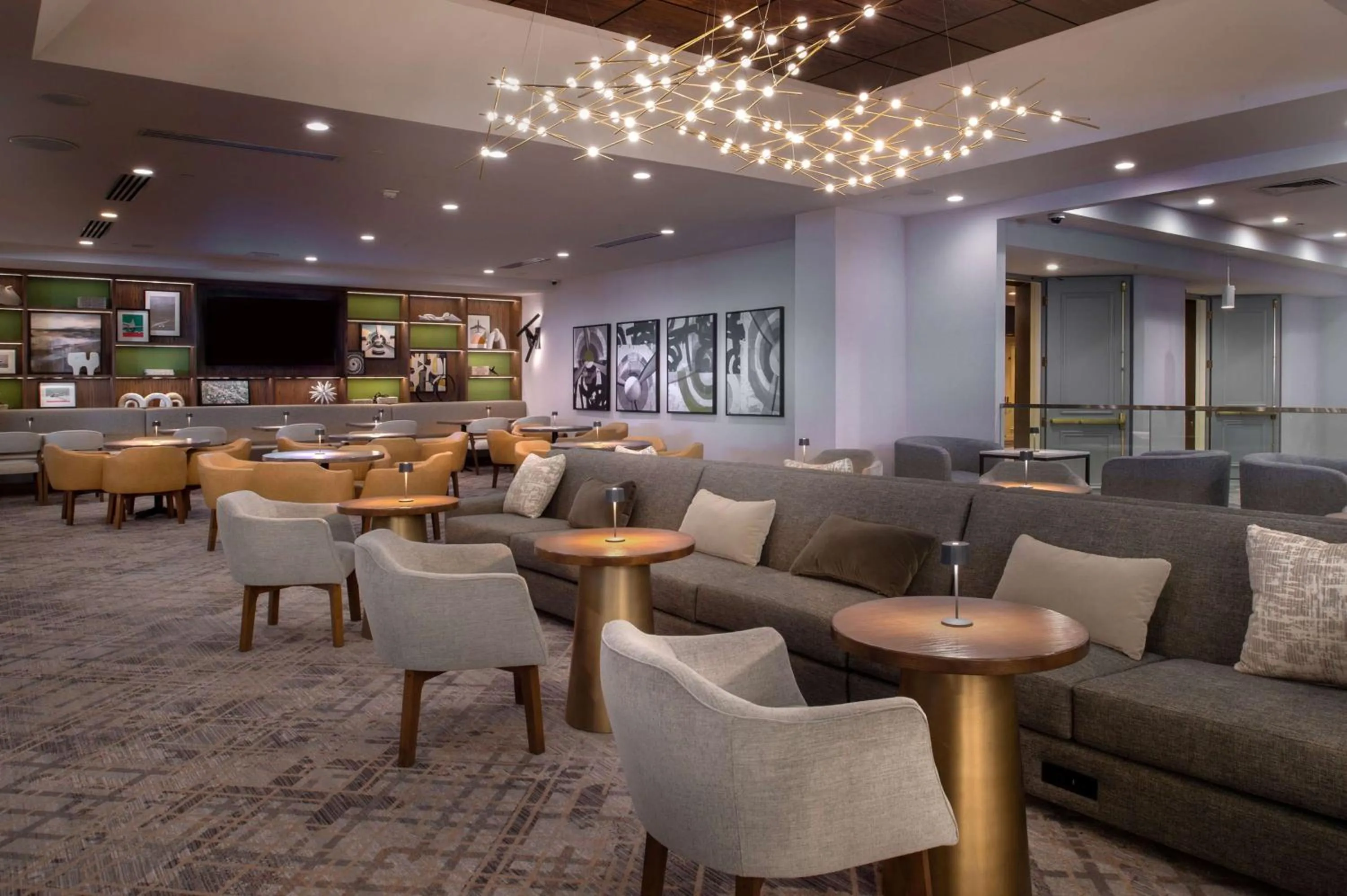 Lobby or reception in Hampton Inn By Hilton St Louis Airport