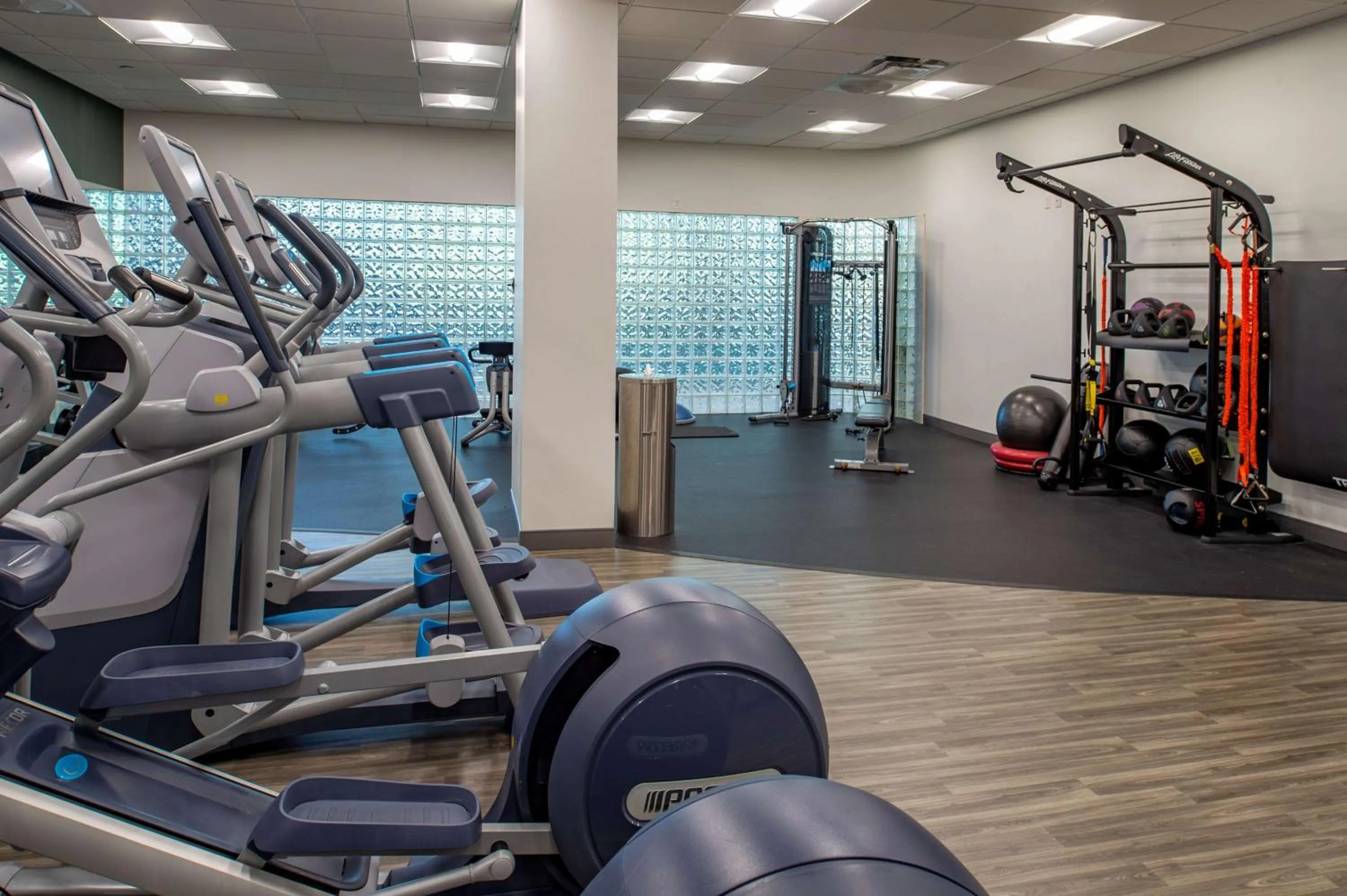 Fitness centre/facilities in Hampton Inn By Hilton St Louis Airport