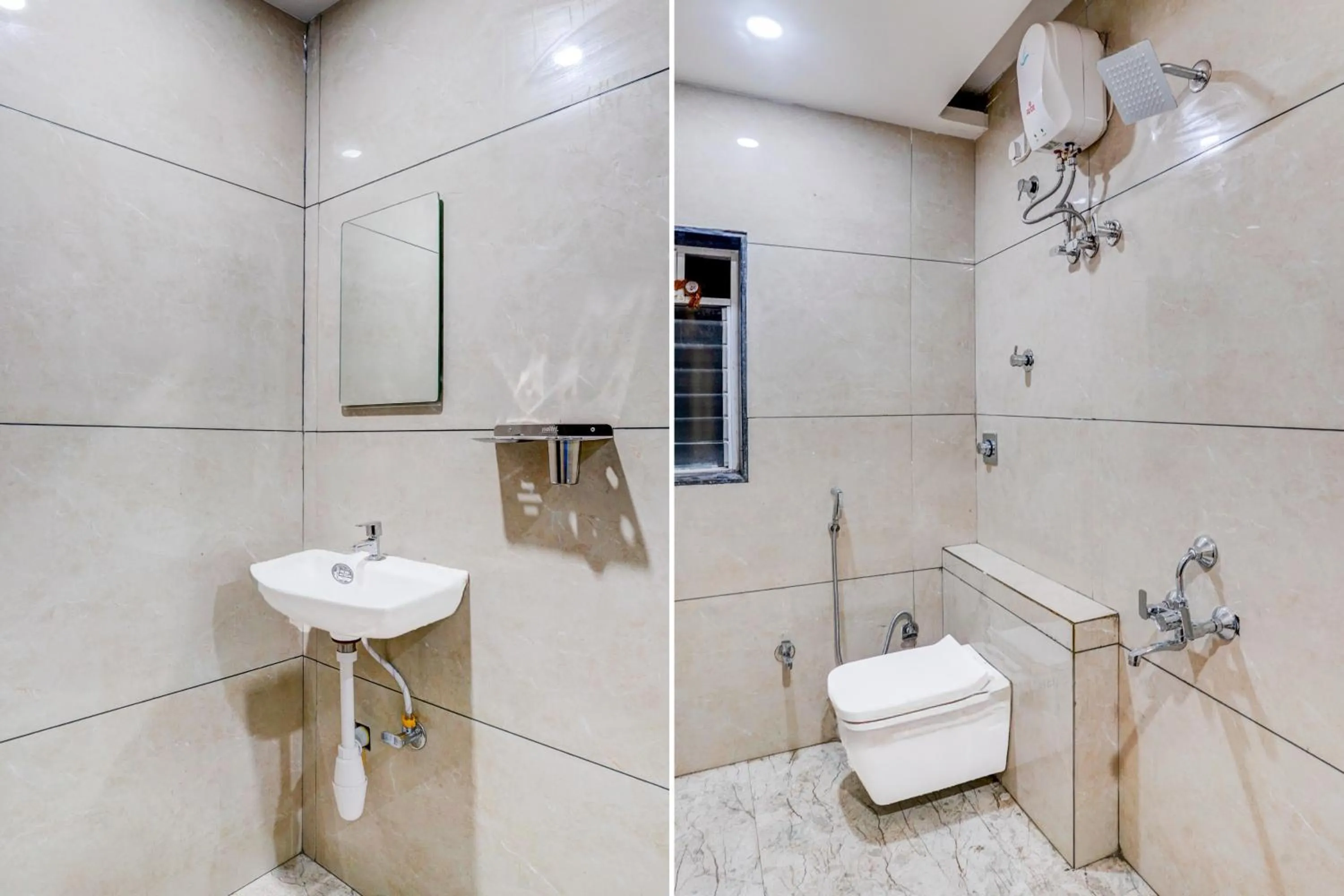 Bathroom in Townhouse Godavari Riverbank Formerly Shanti Datta Inn