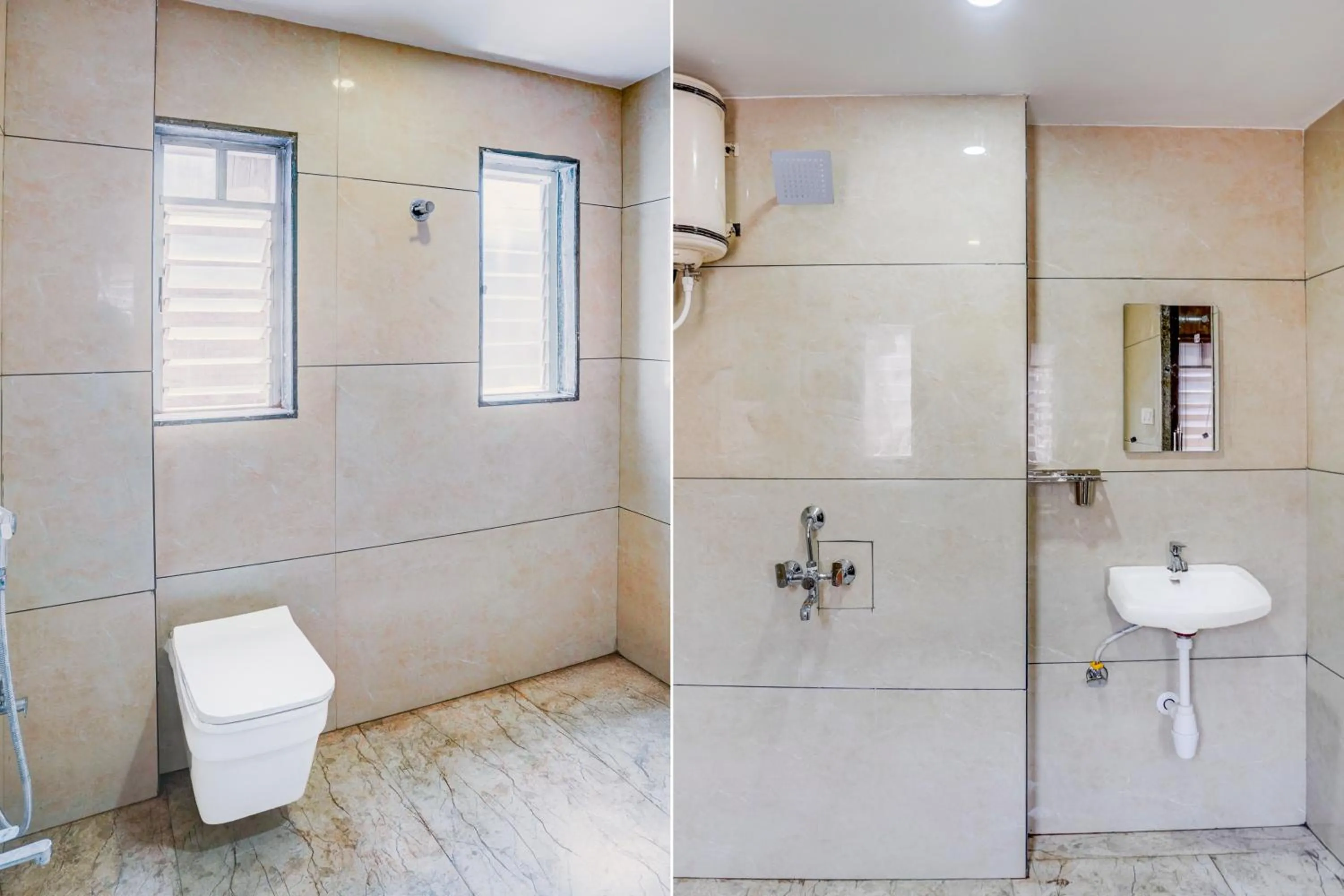 Bathroom in Townhouse Godavari Riverbank Formerly Shanti Datta Inn