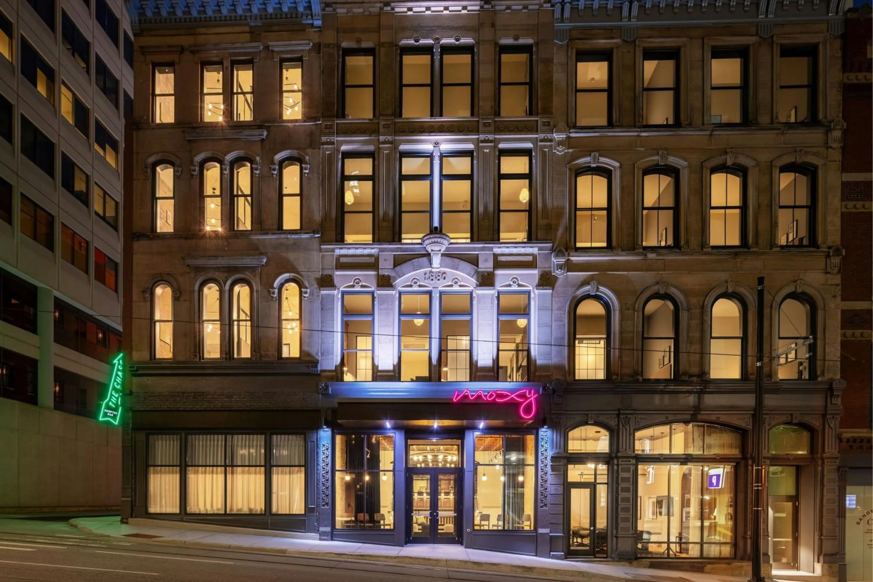 View (from property/room) in Moxy Cincinnati Downtown