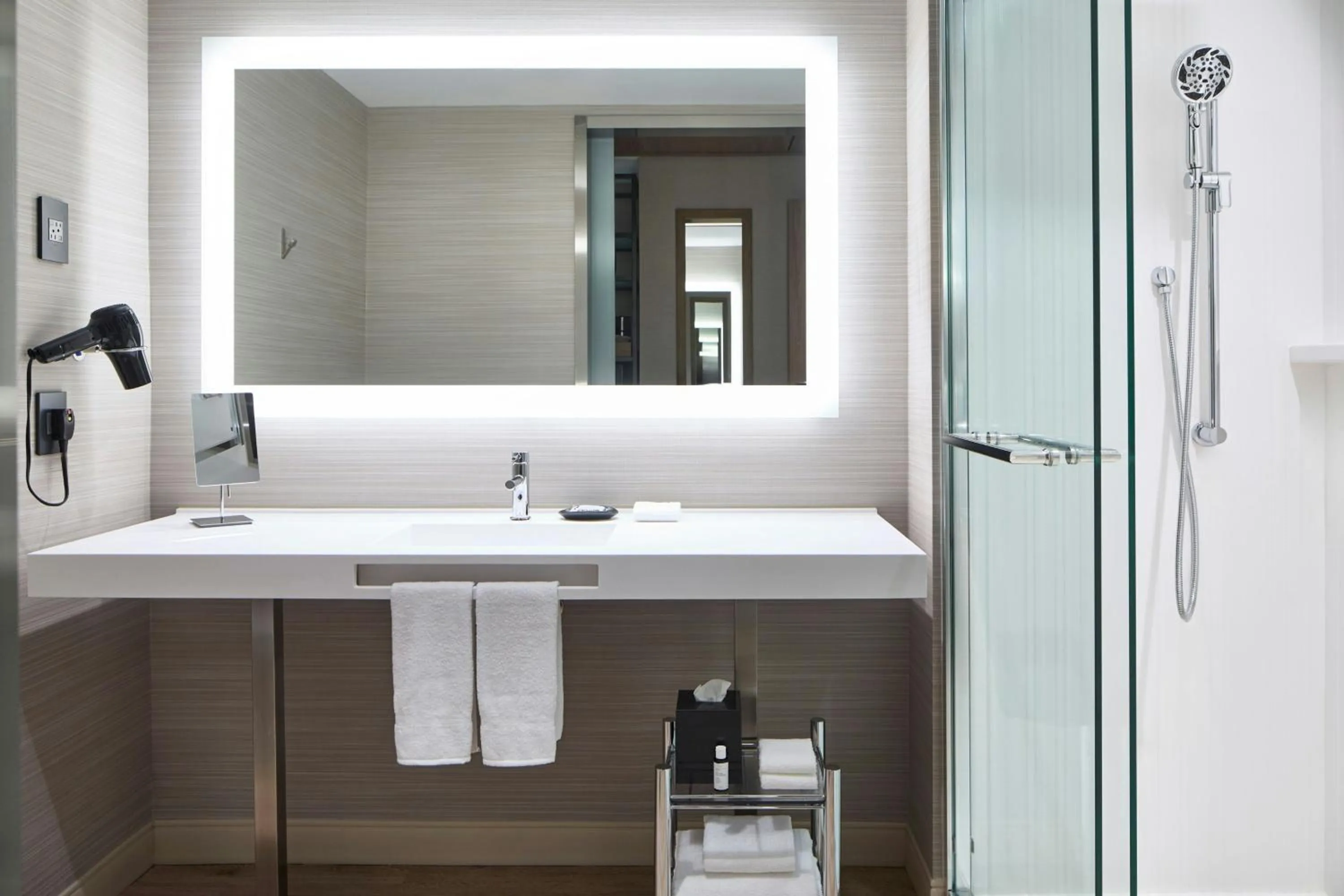 Bathroom in AC Hotel Savannah Historic District