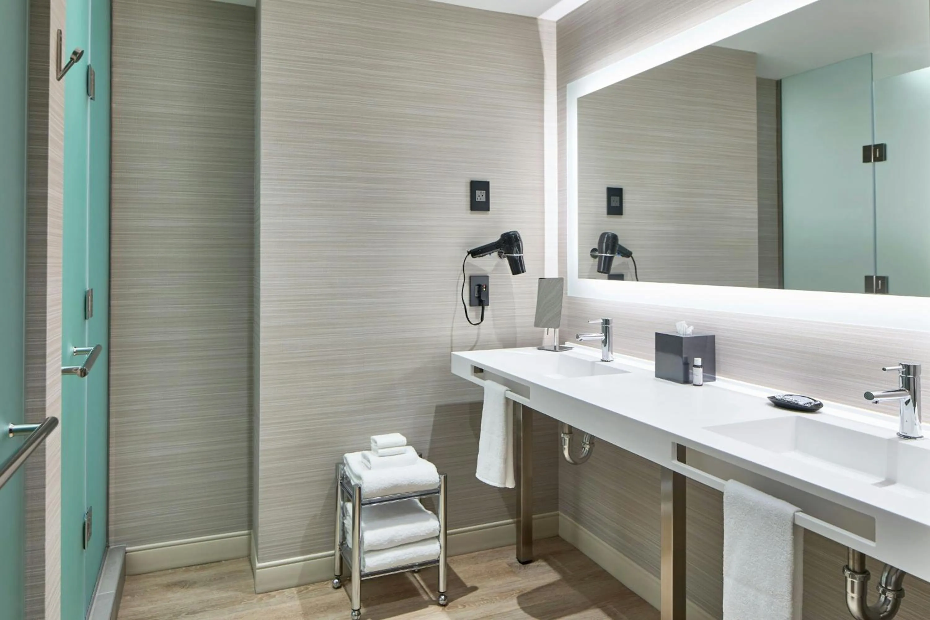 Bathroom in AC Hotel Savannah Historic District