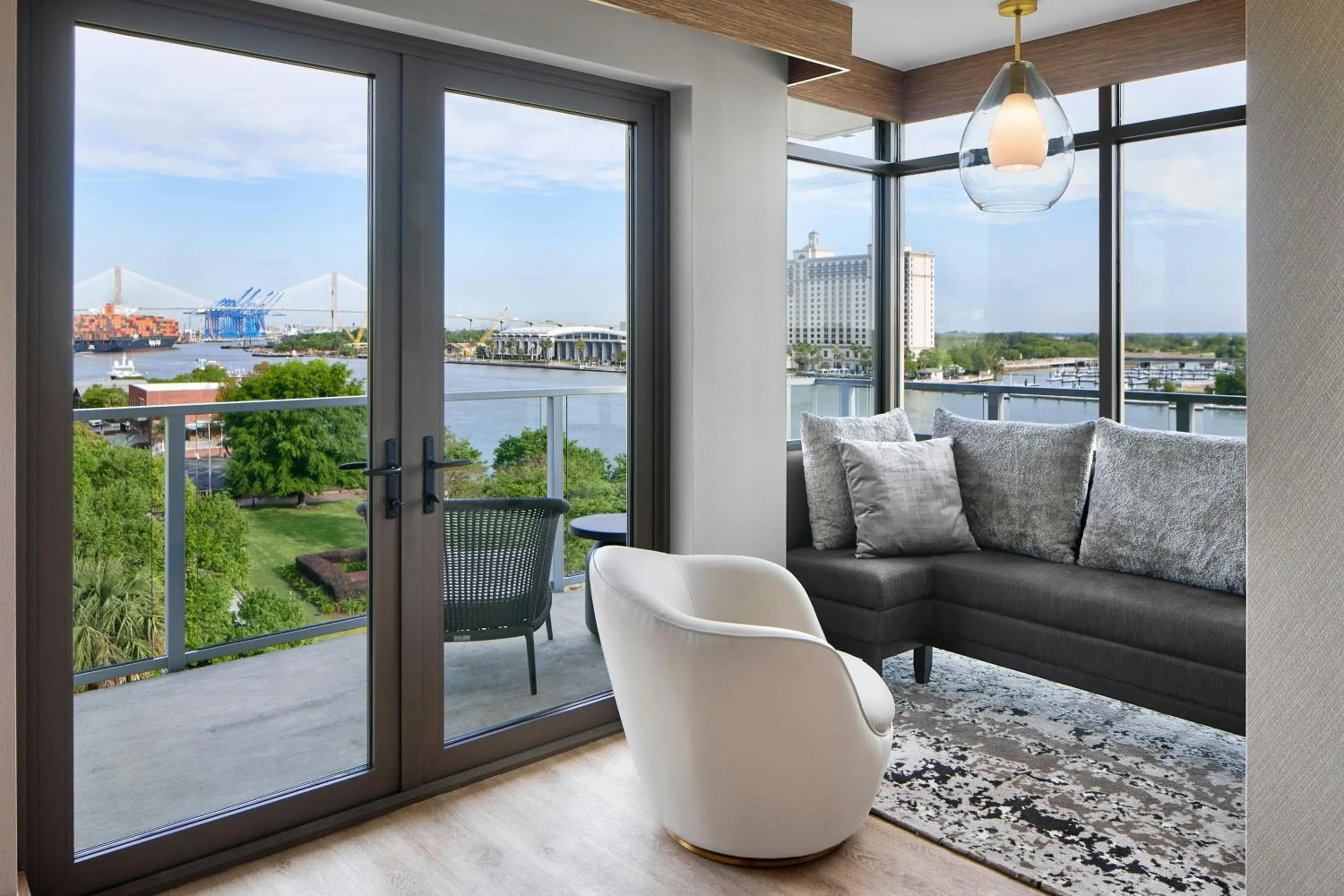 Bedroom in AC Hotel Savannah Historic District