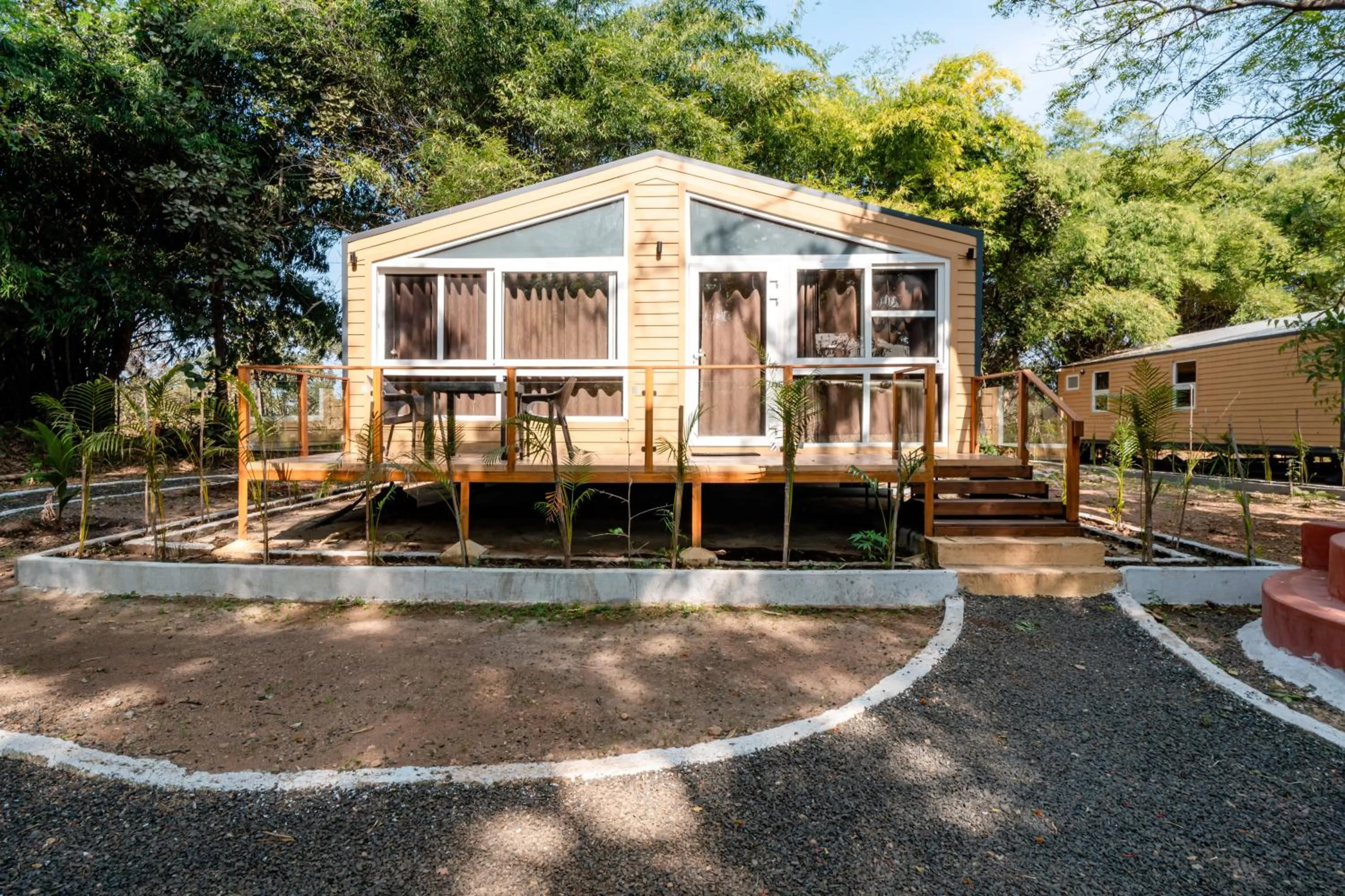 Facade/entrance in Treebo Premium Mowgli's Den, Pench