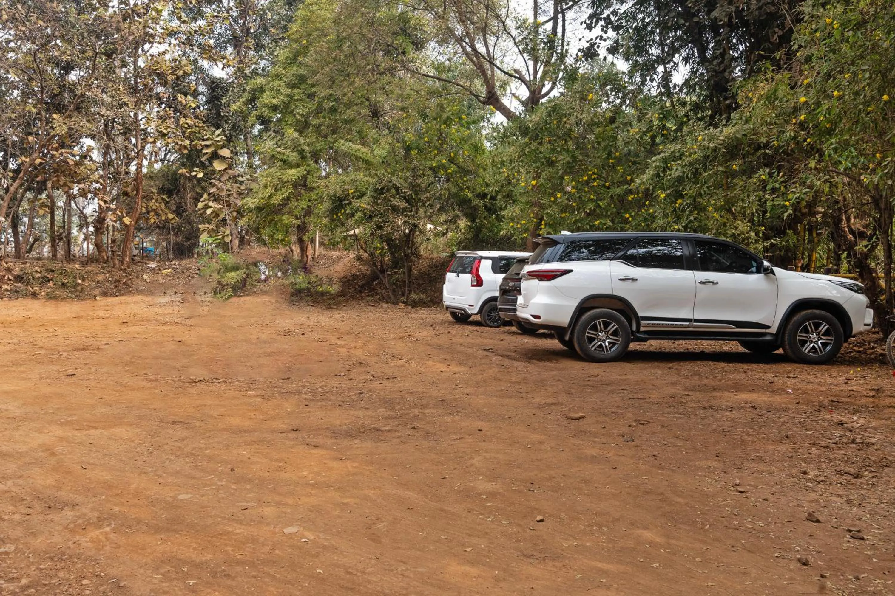 Parking in Treebo Premium Mowgli's Den Pench with Swimming Pool