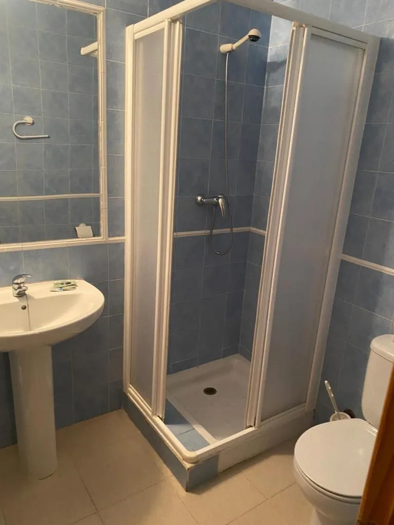 Bathroom in Hostal y Apartamentos la Vereda