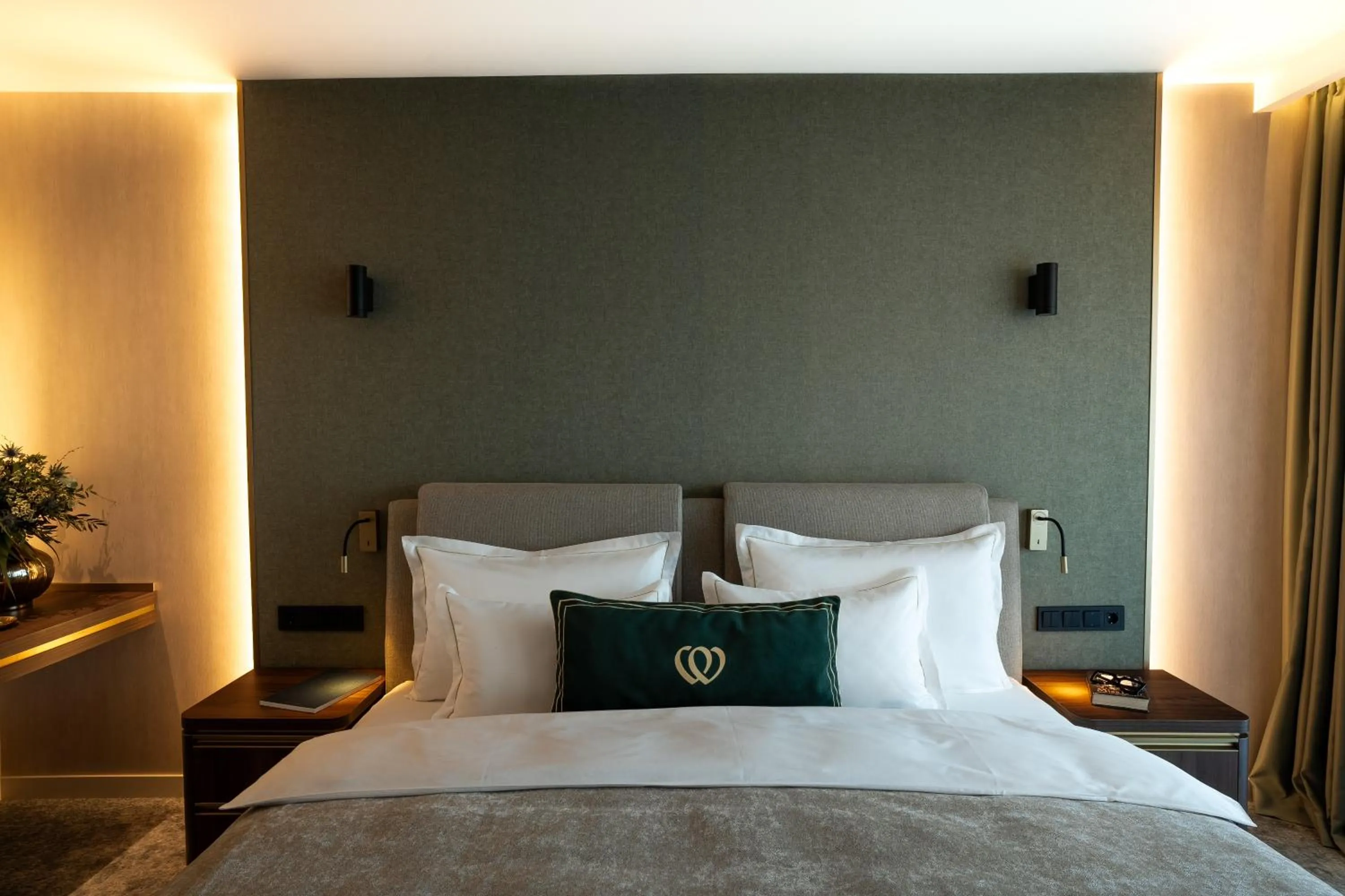 Bed in Le Primore Hotel & Spa