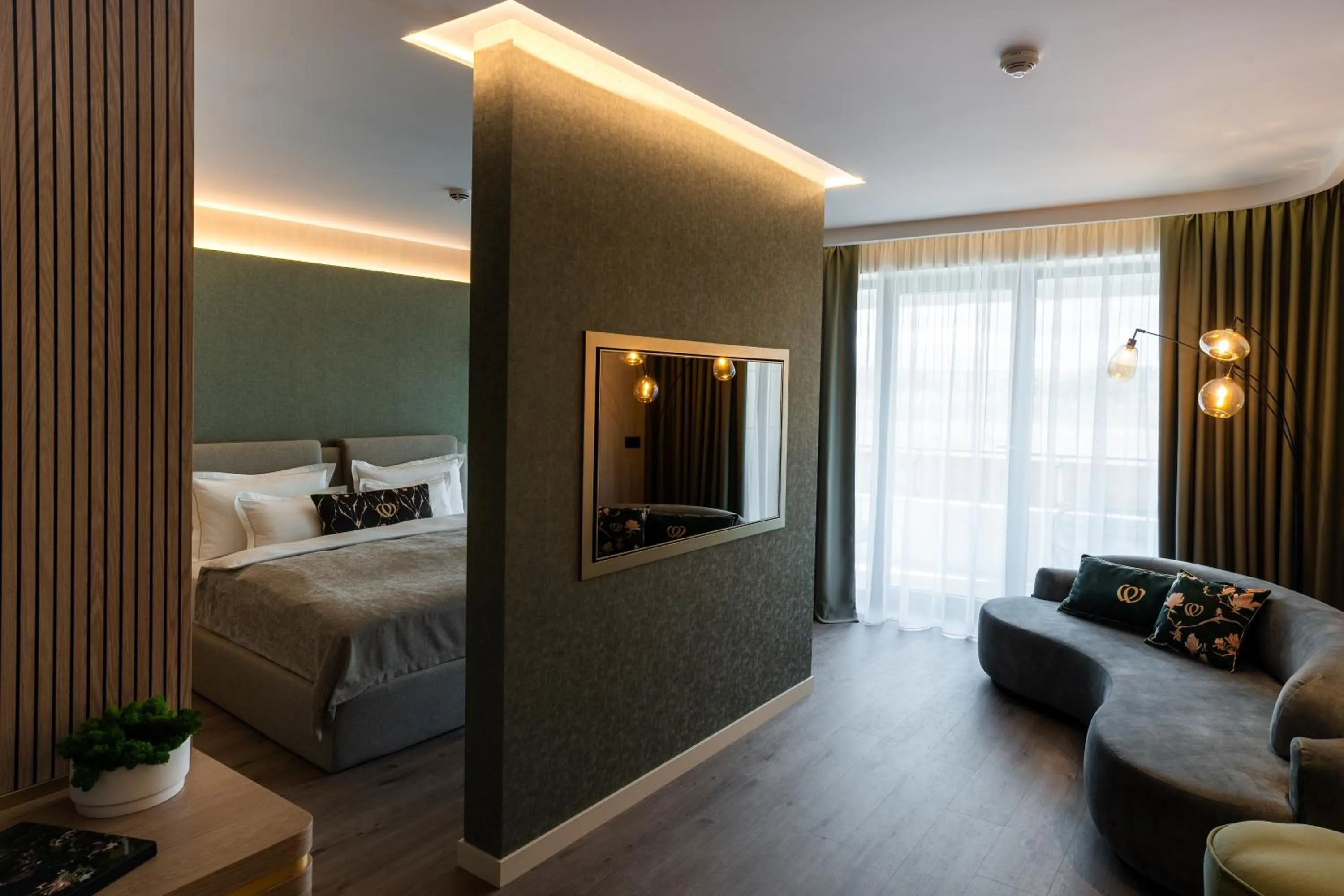 Bed in Le Primore Hotel & Spa