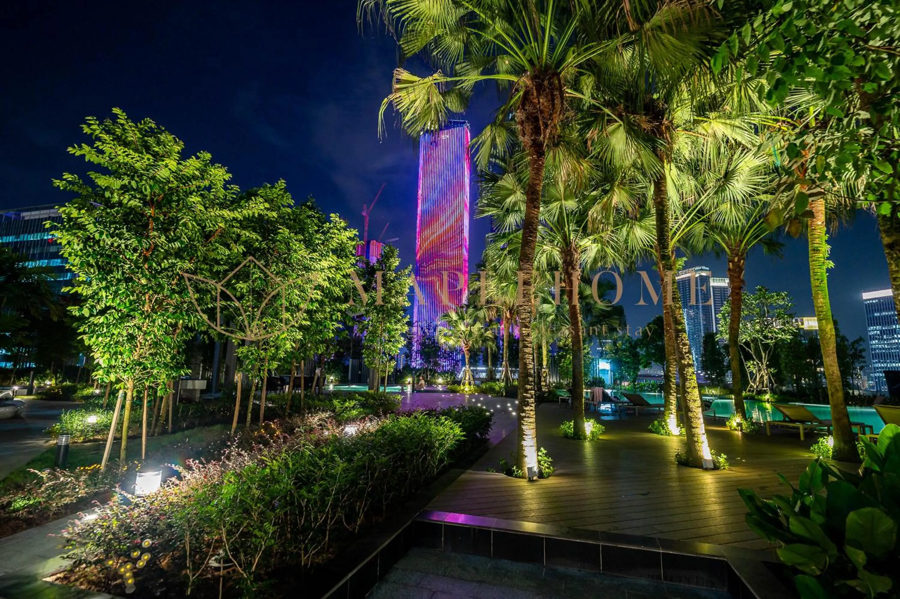 Garden view in Agile Premier Suites Kuala Lumpur