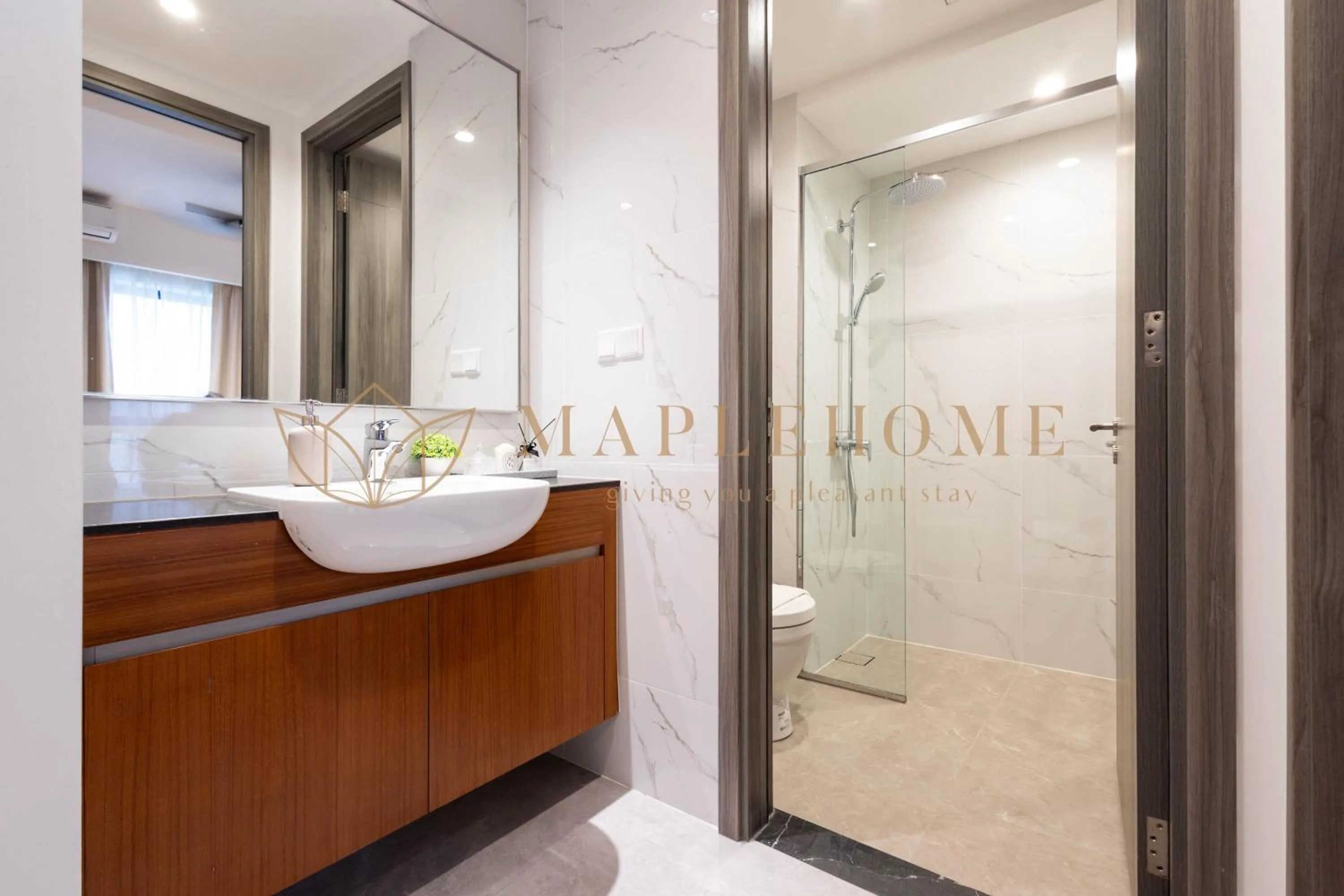 Bathroom in Agile Premier Suites Kuala Lumpur