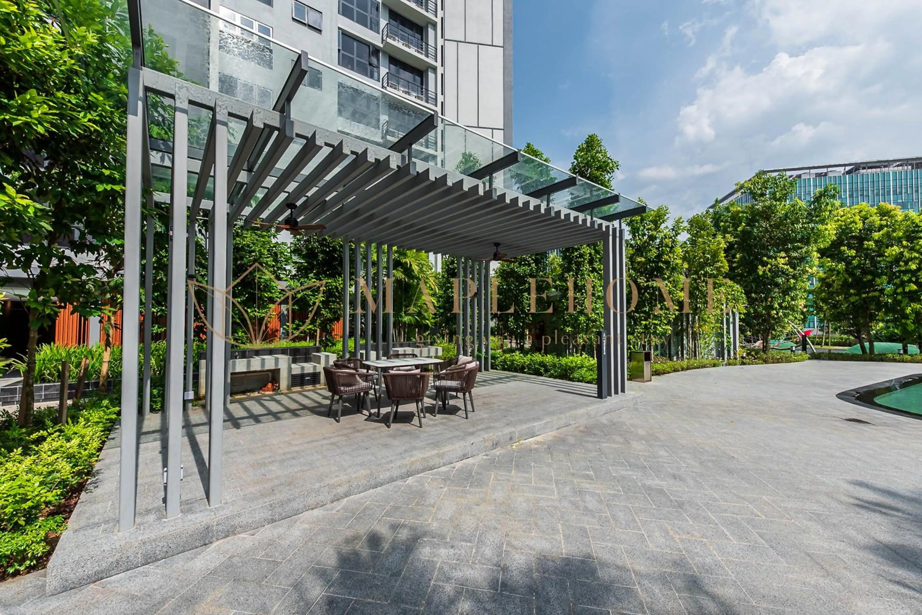 BBQ facilities in Agile Premier Suites Kuala Lumpur