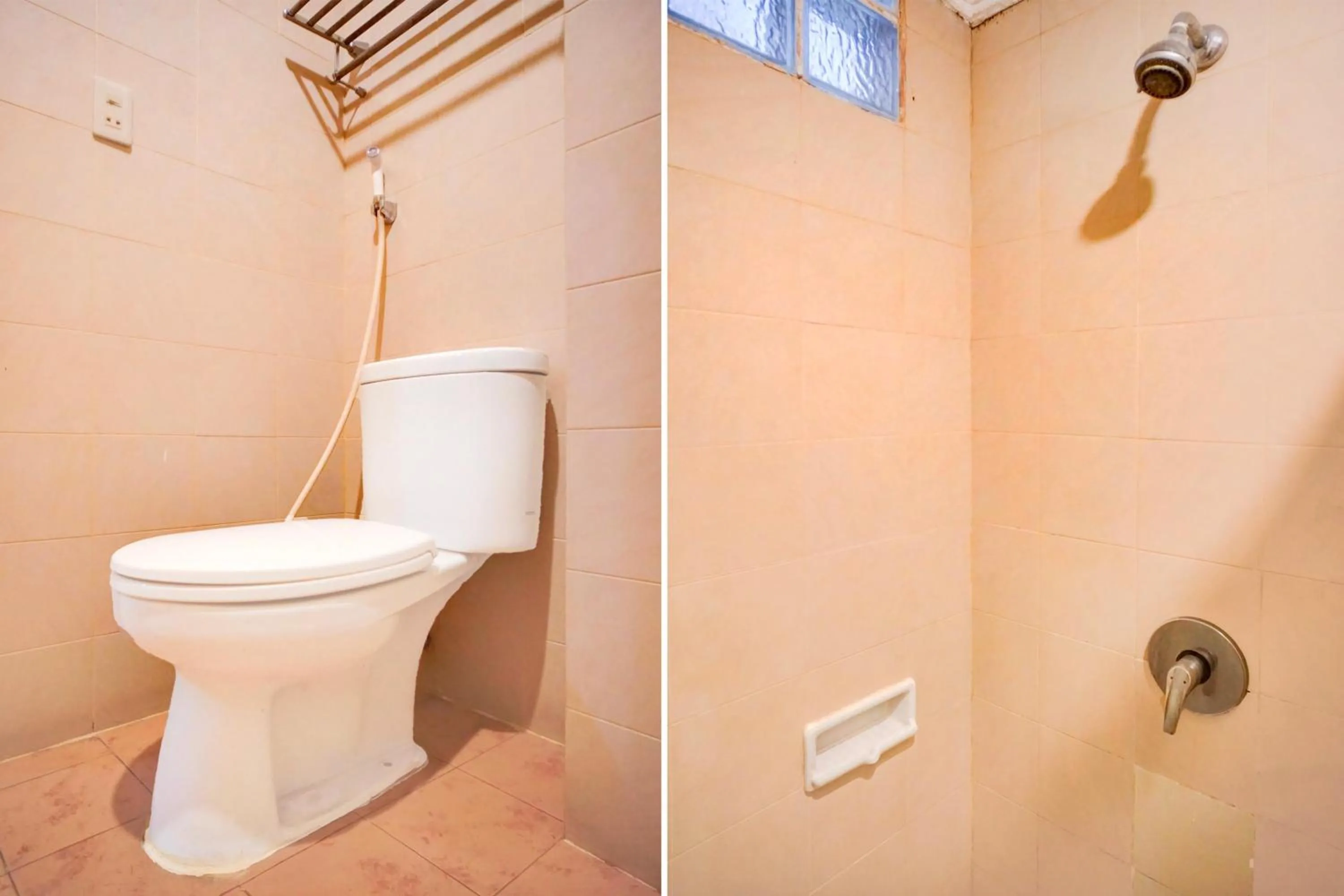 Bathroom in Collection O Peunayong Near Masjid Raya Baiturrahman Formerly Siwah Hotel