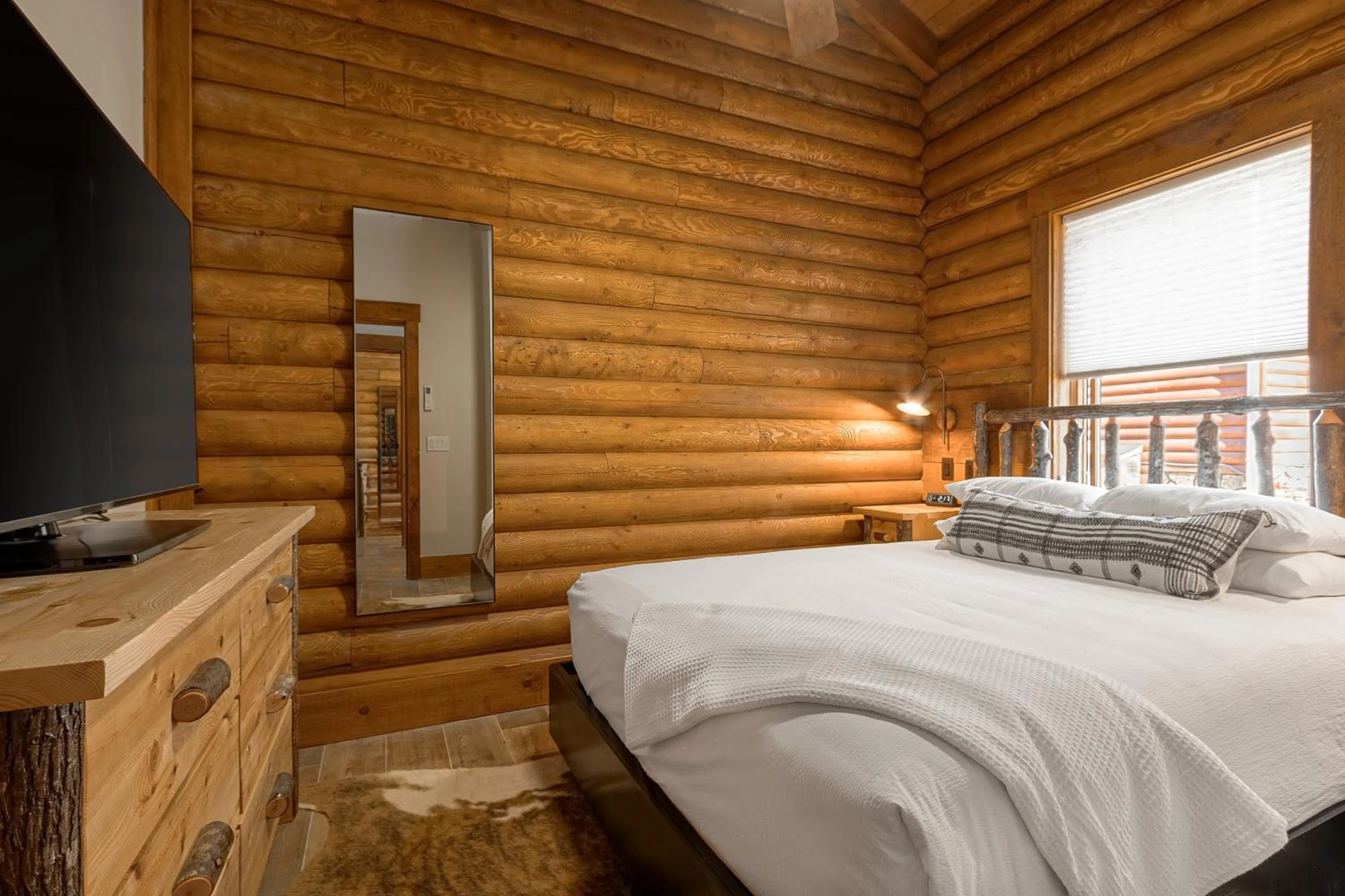 Bed in The Timber at Holly Branch