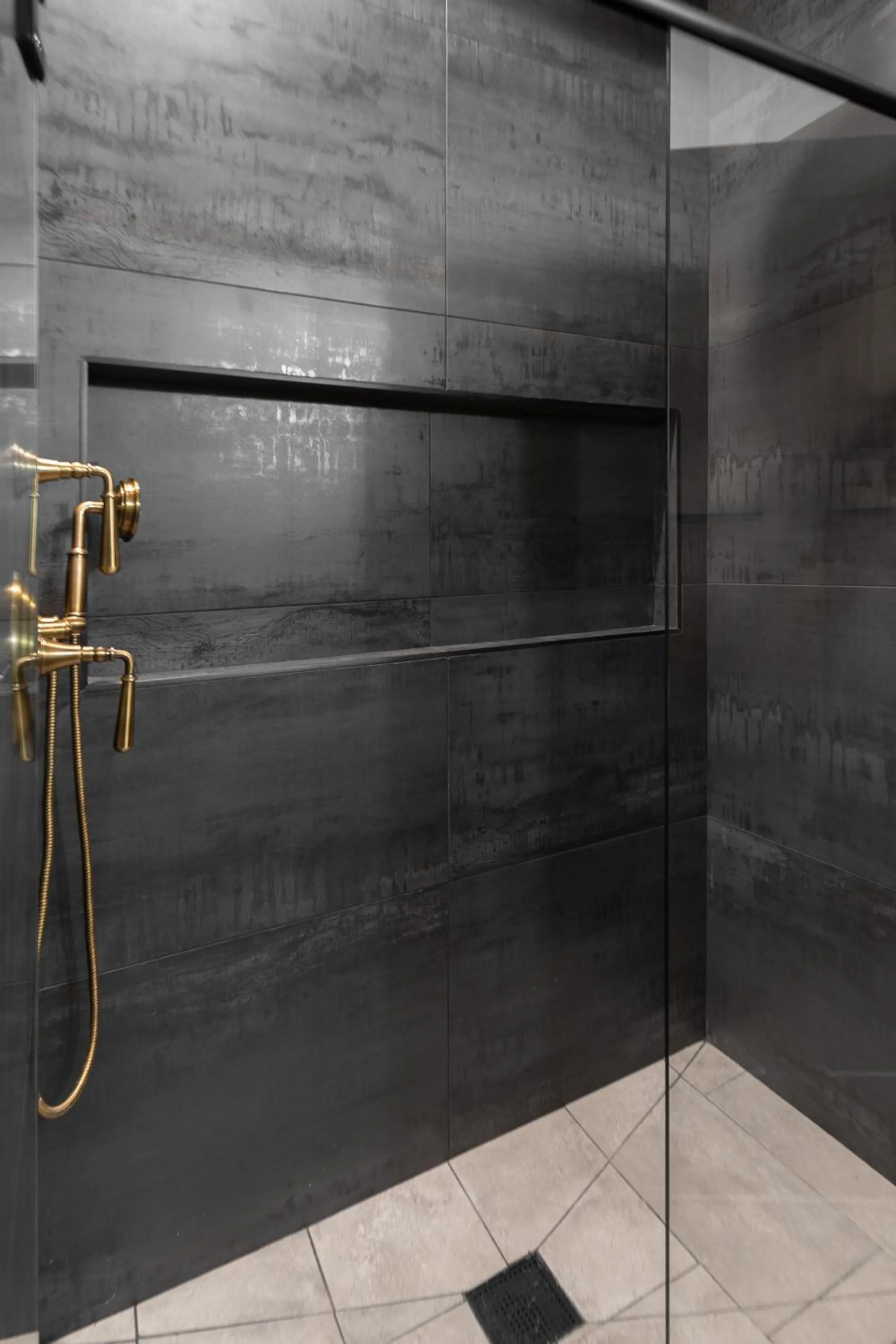 Shower in The Timber at Holly Branch