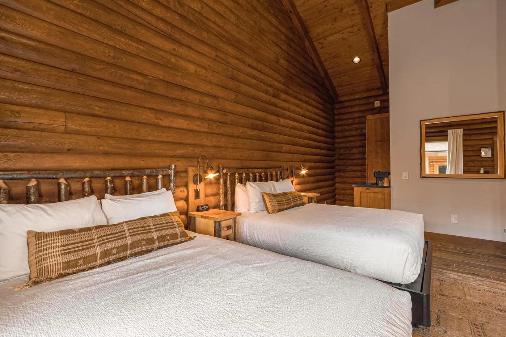 Bed in The Timber at Holly Branch