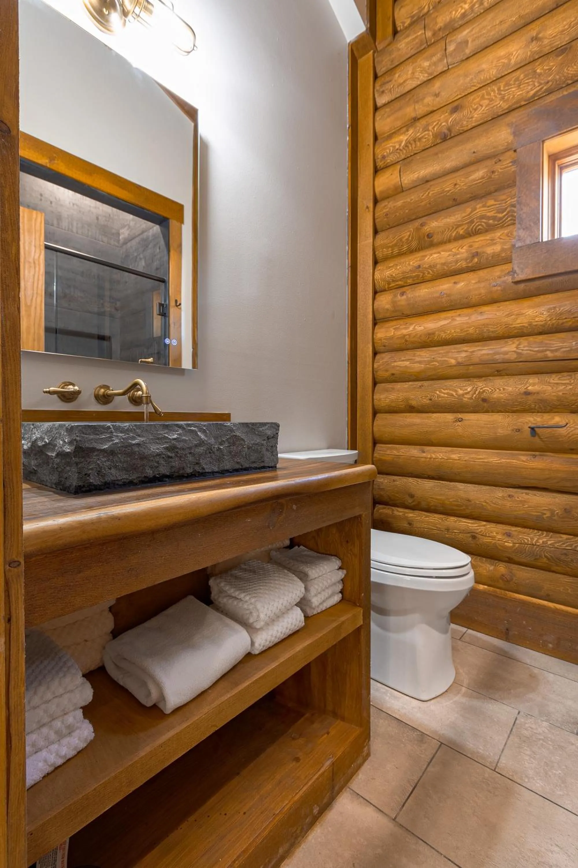 Bathroom in The Timber at Holly Branch