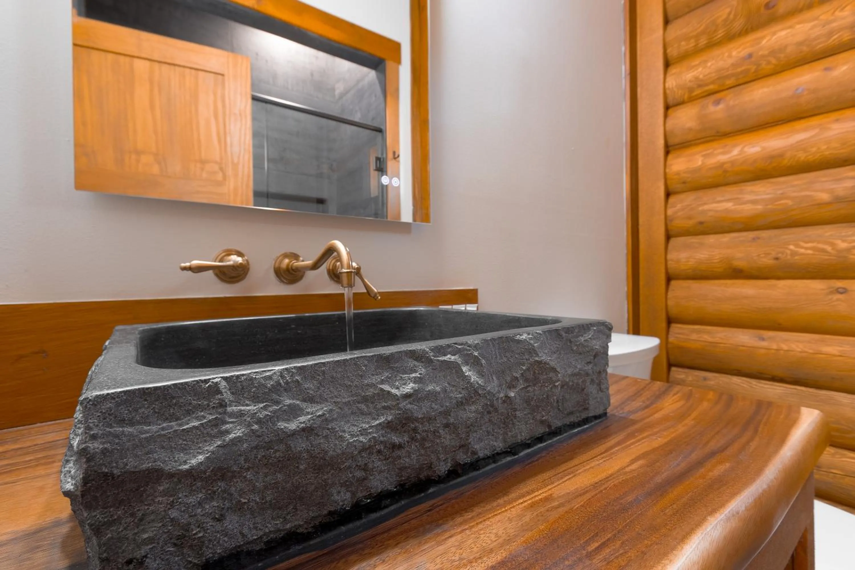 Bathroom in The Timber at Holly Branch