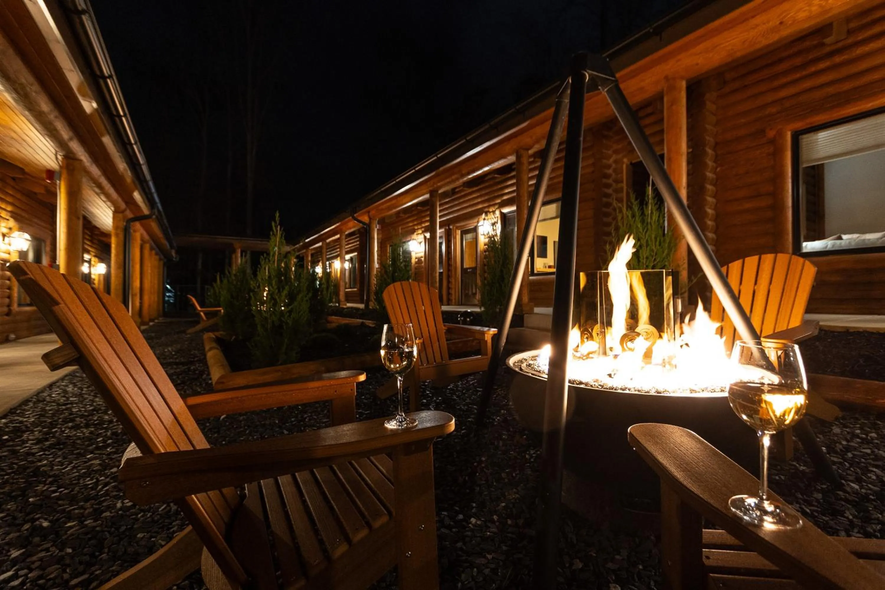 Patio in The Timber at Holly Branch