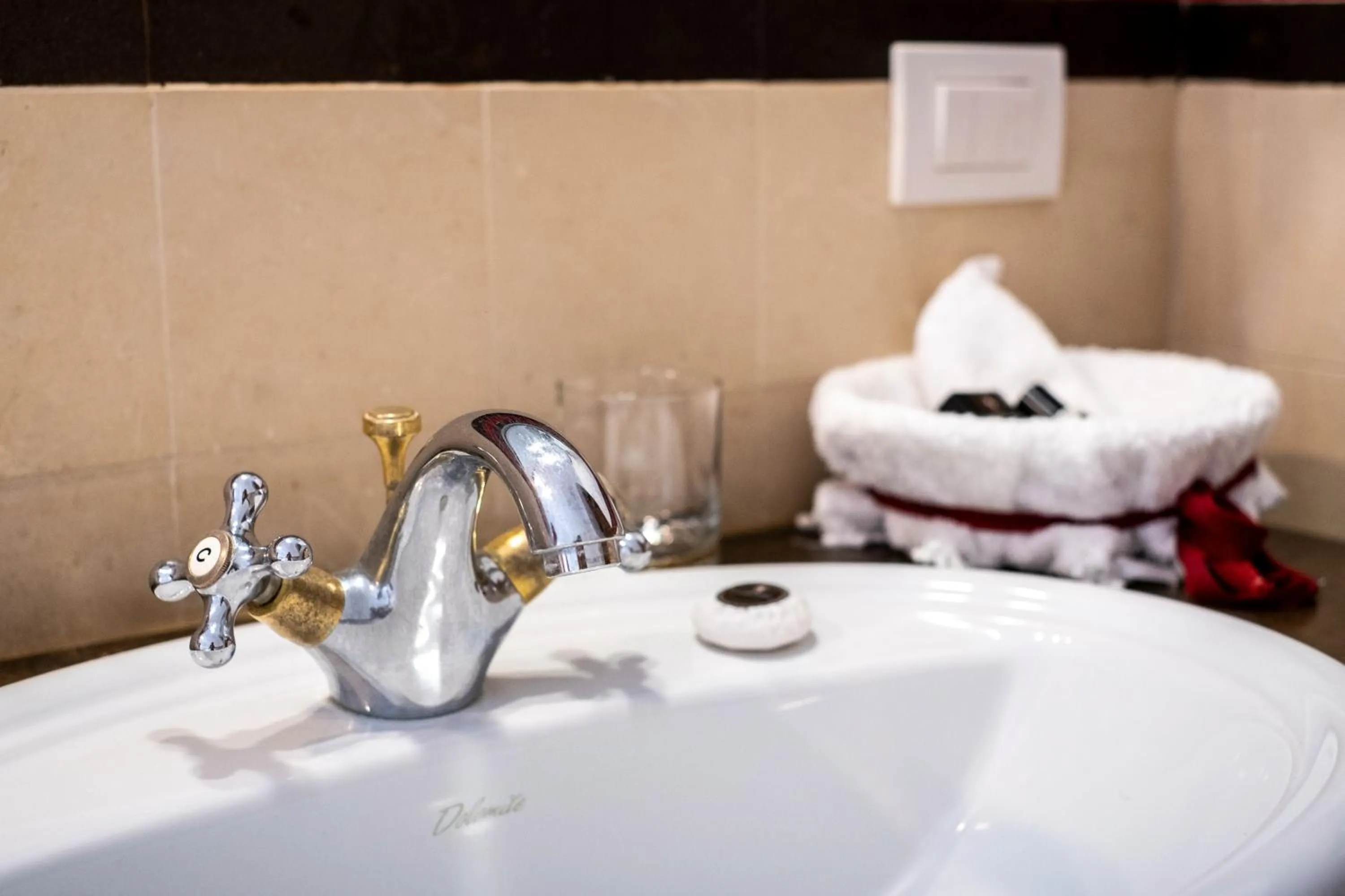 Bathroom in Eremo Della Giubiliana