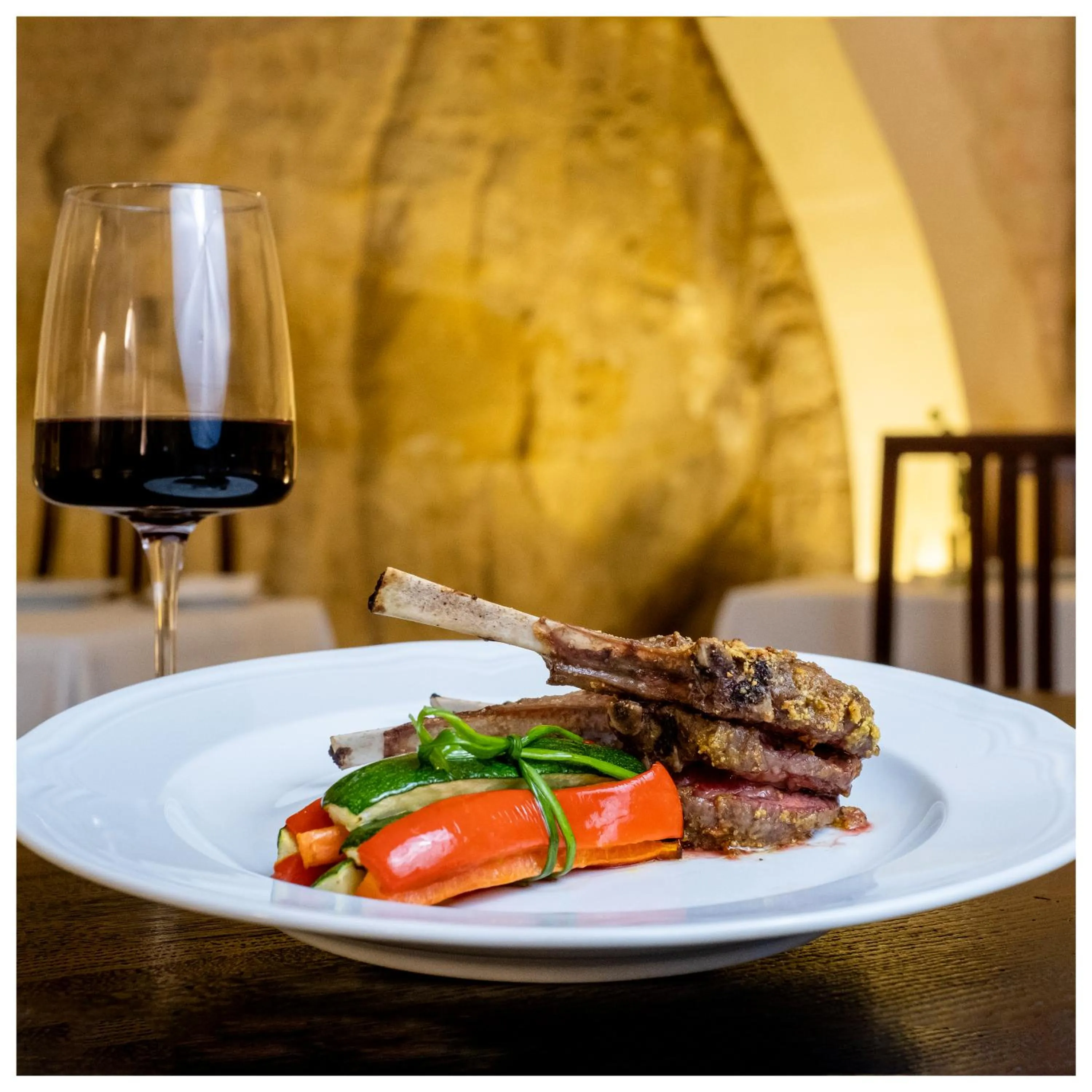 Restaurant/places to eat in Eremo Della Giubiliana