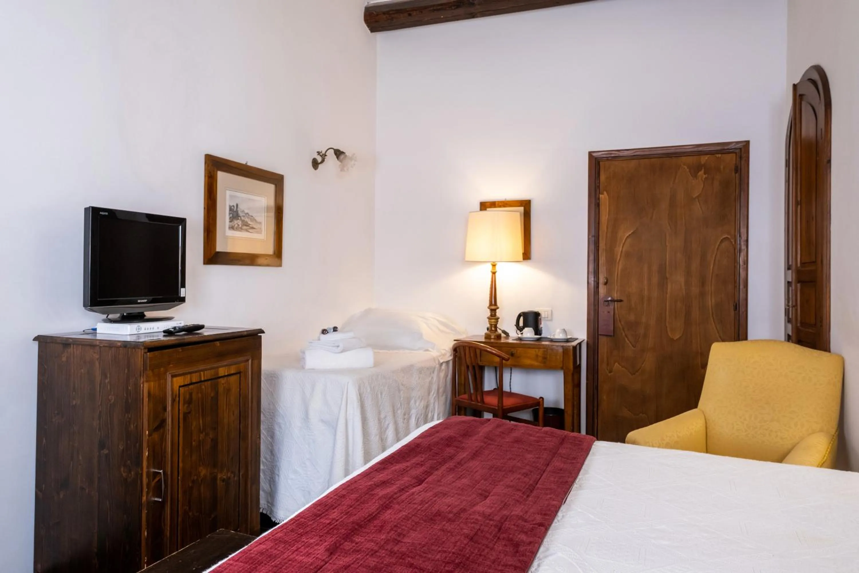 Bedroom, Bed in Eremo Della Giubiliana