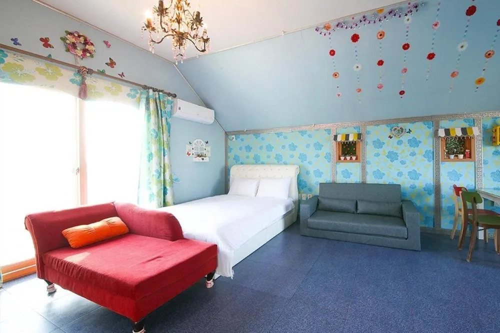 Bed in Gangneung Maison de Rose