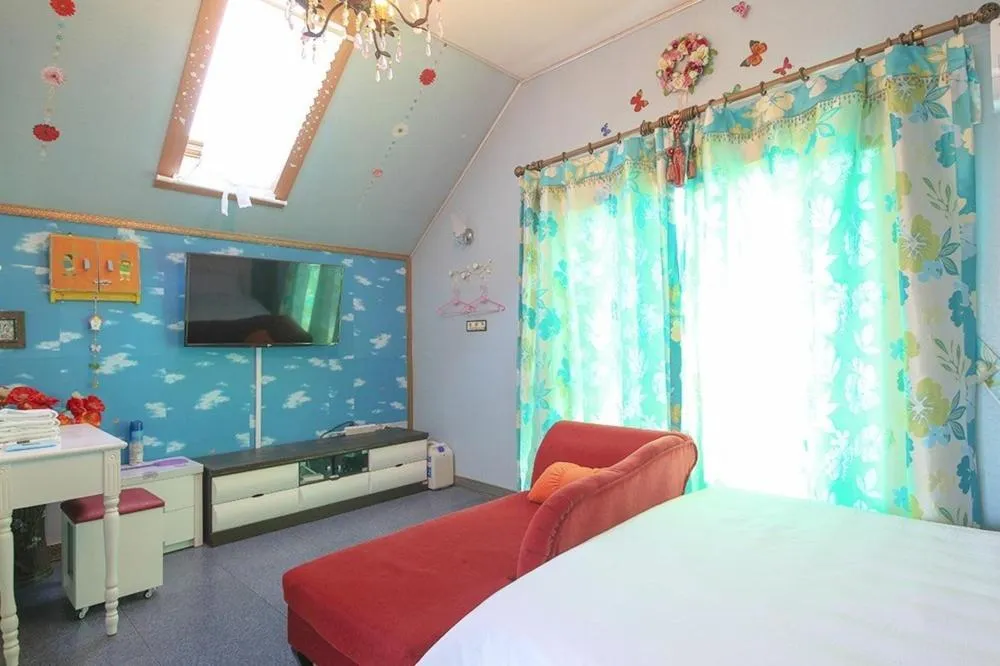 Bed in Gangneung Maison de Rose