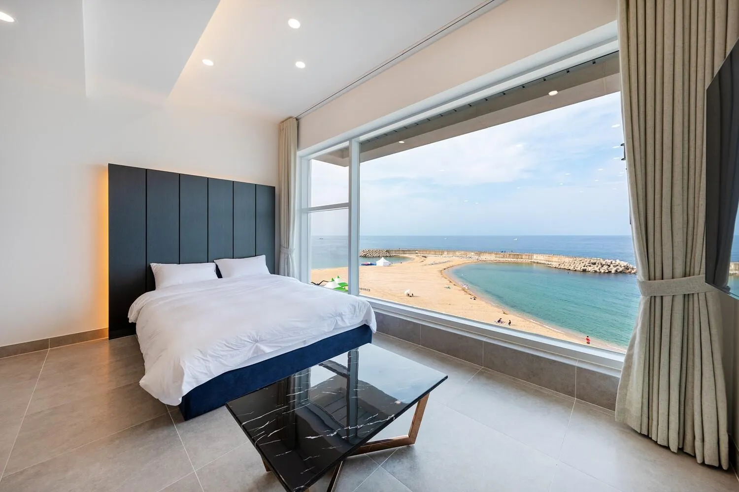 Bed in Sokcho 828 Spa Pension