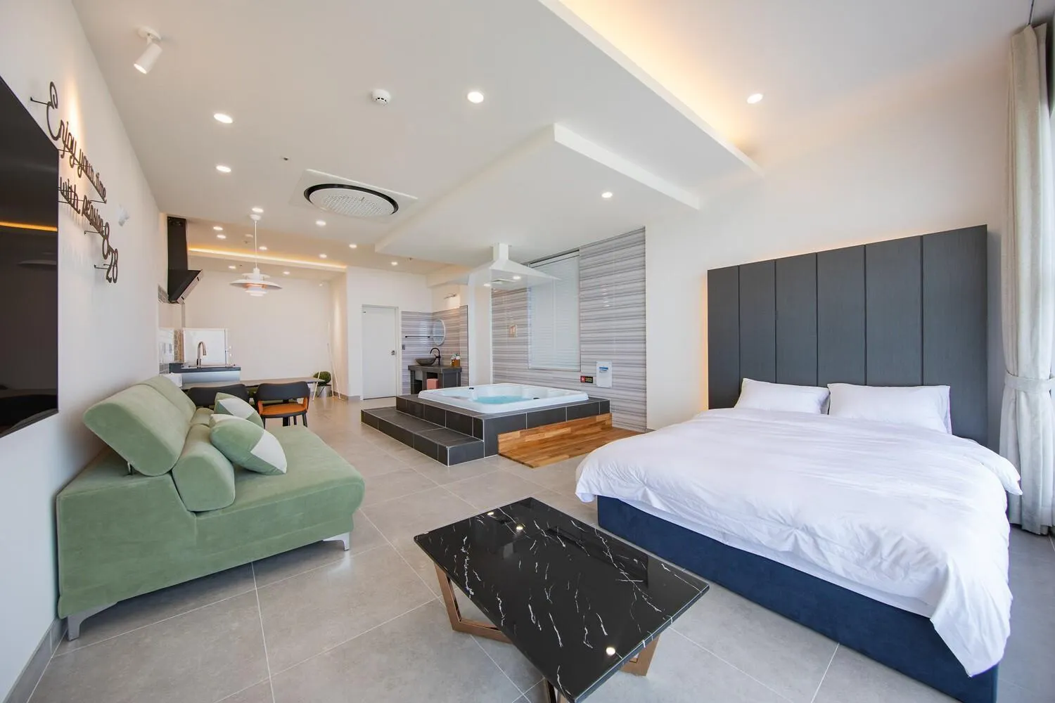 Bed in Sokcho 828 Spa Pension