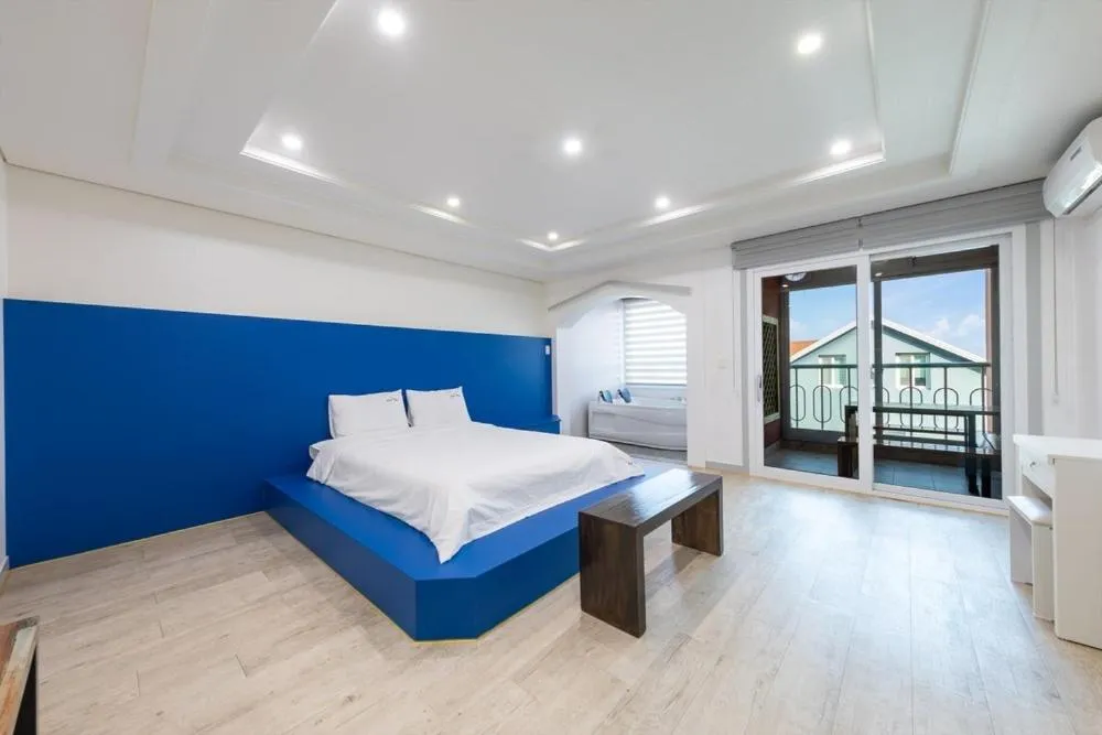 Bed in Gyeongju Cookie and Jelly Pension