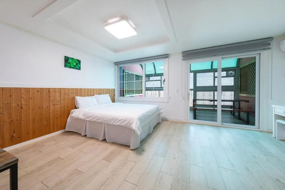 Bed in Gyeongju Cookie and Jelly Pension