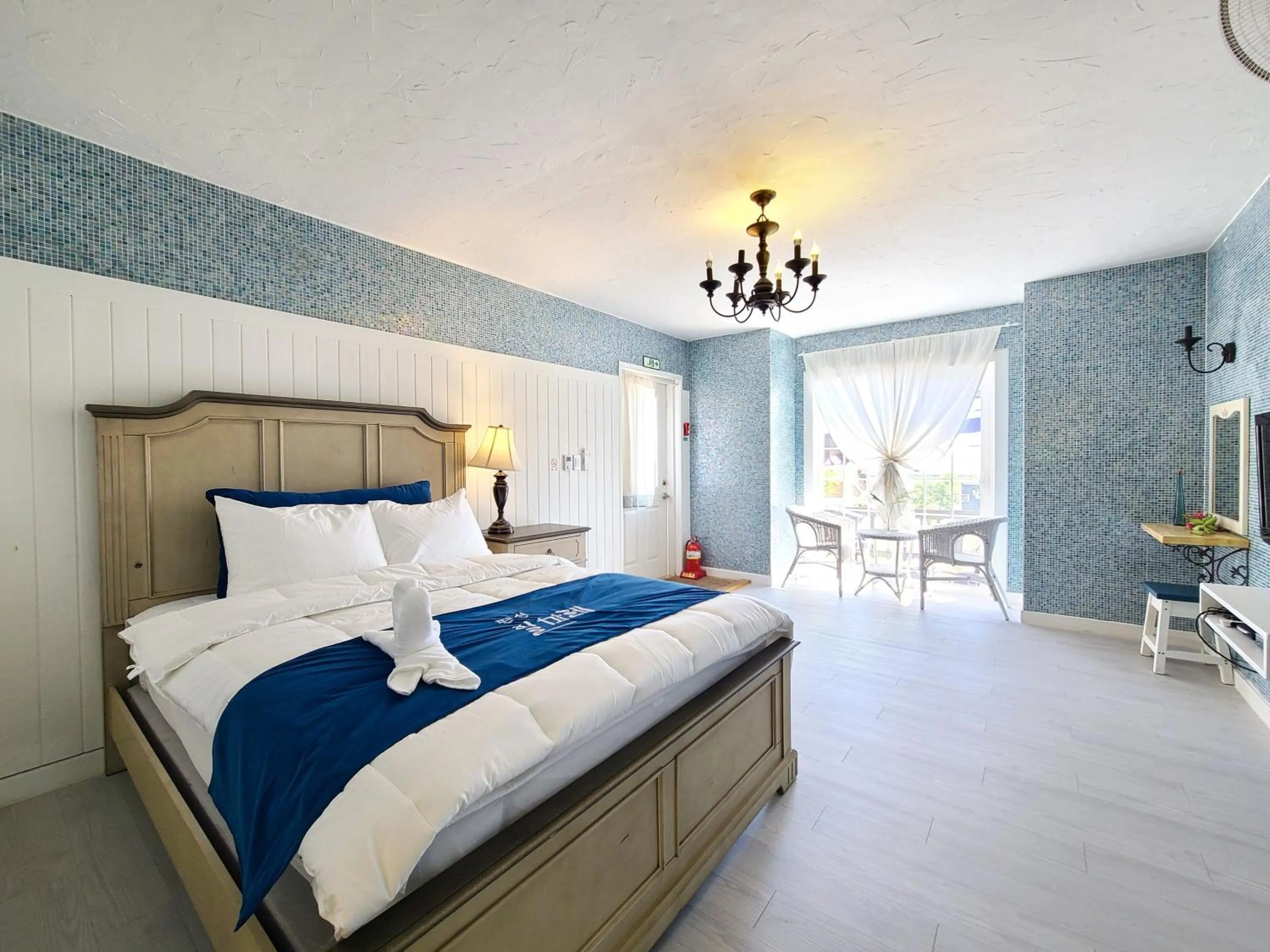 Bed in Ganghwa ilmarae Pension