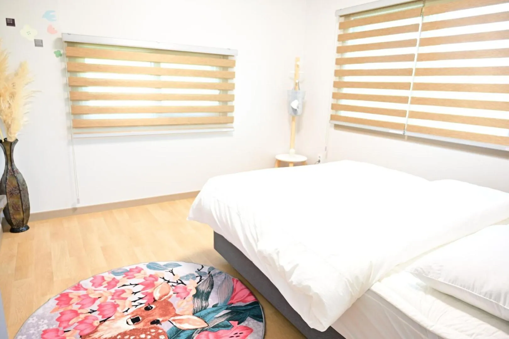 Bed in Goseung Luceluna Pension