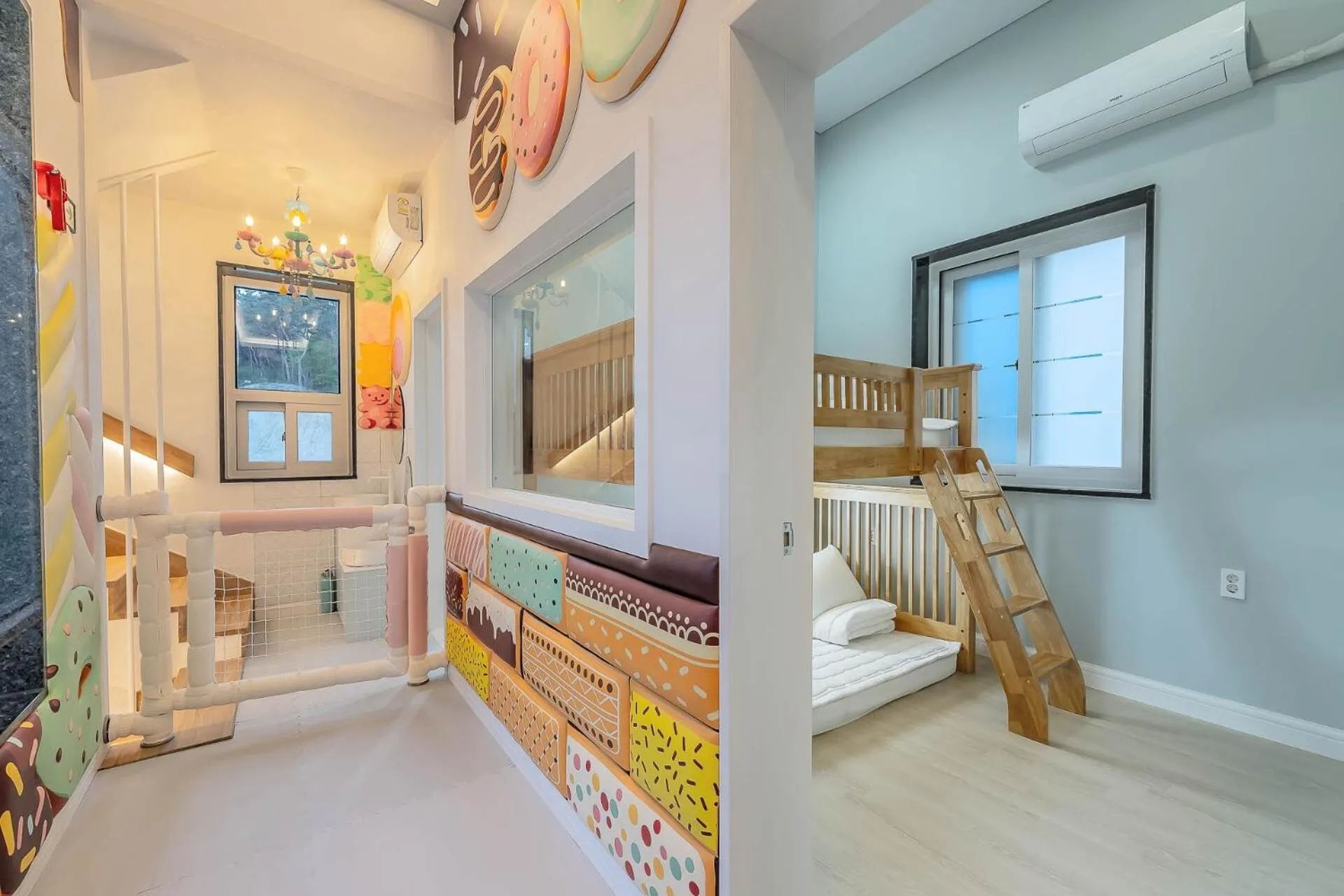 Bed in Gyeonju Coo n eye kids poolvilla