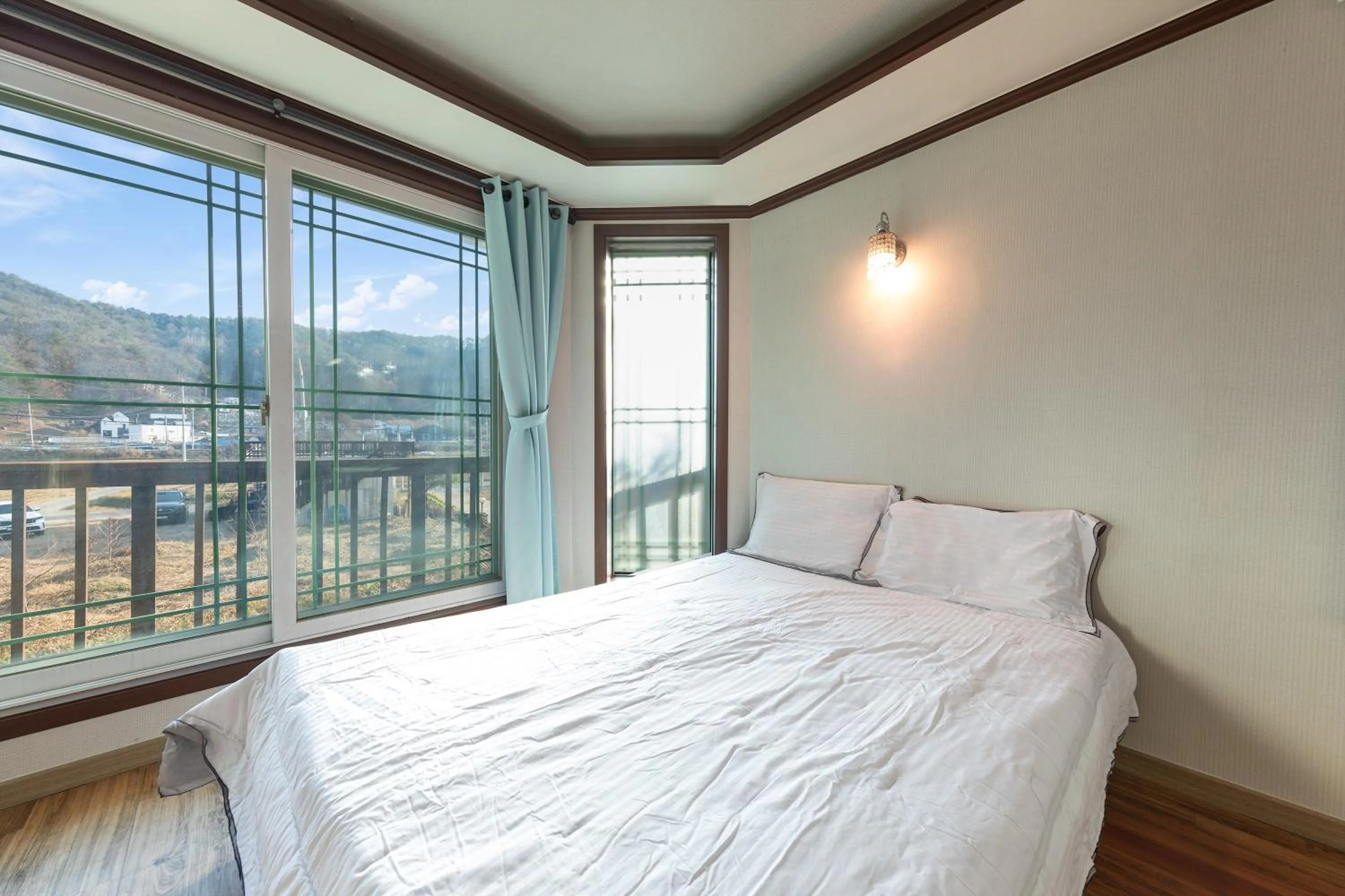 Bed in Hongcheon Vivaldi Castle