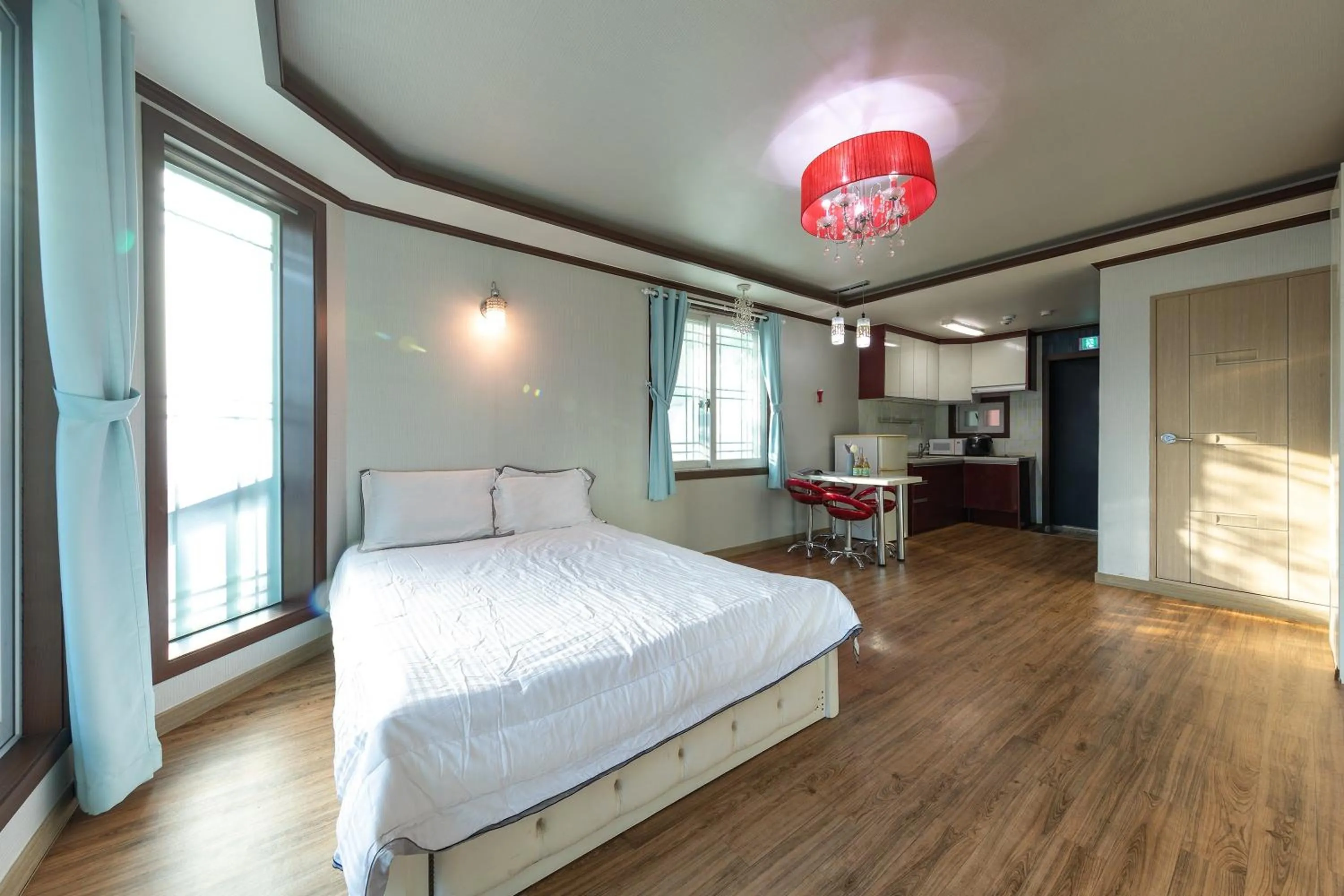 Bed in Hongcheon Vivaldi Castle