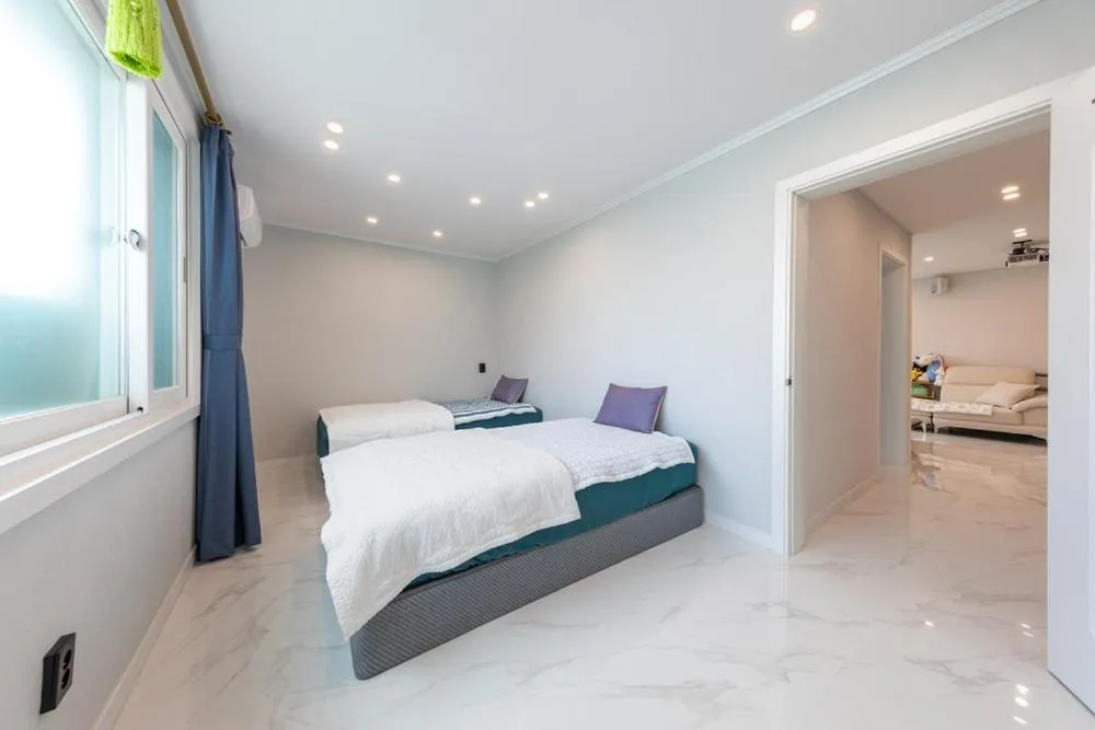 Bed in Gangneung Hanbit Stay