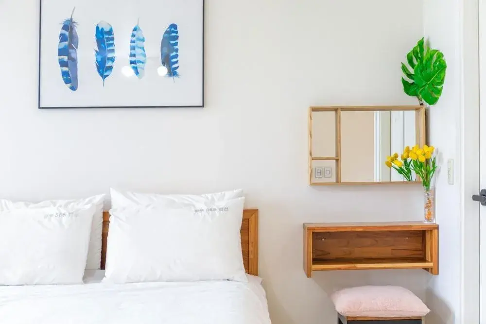 Bed in Gyeongju Blue 365 Pension Bed in Gyeongju Blue 365 Pension