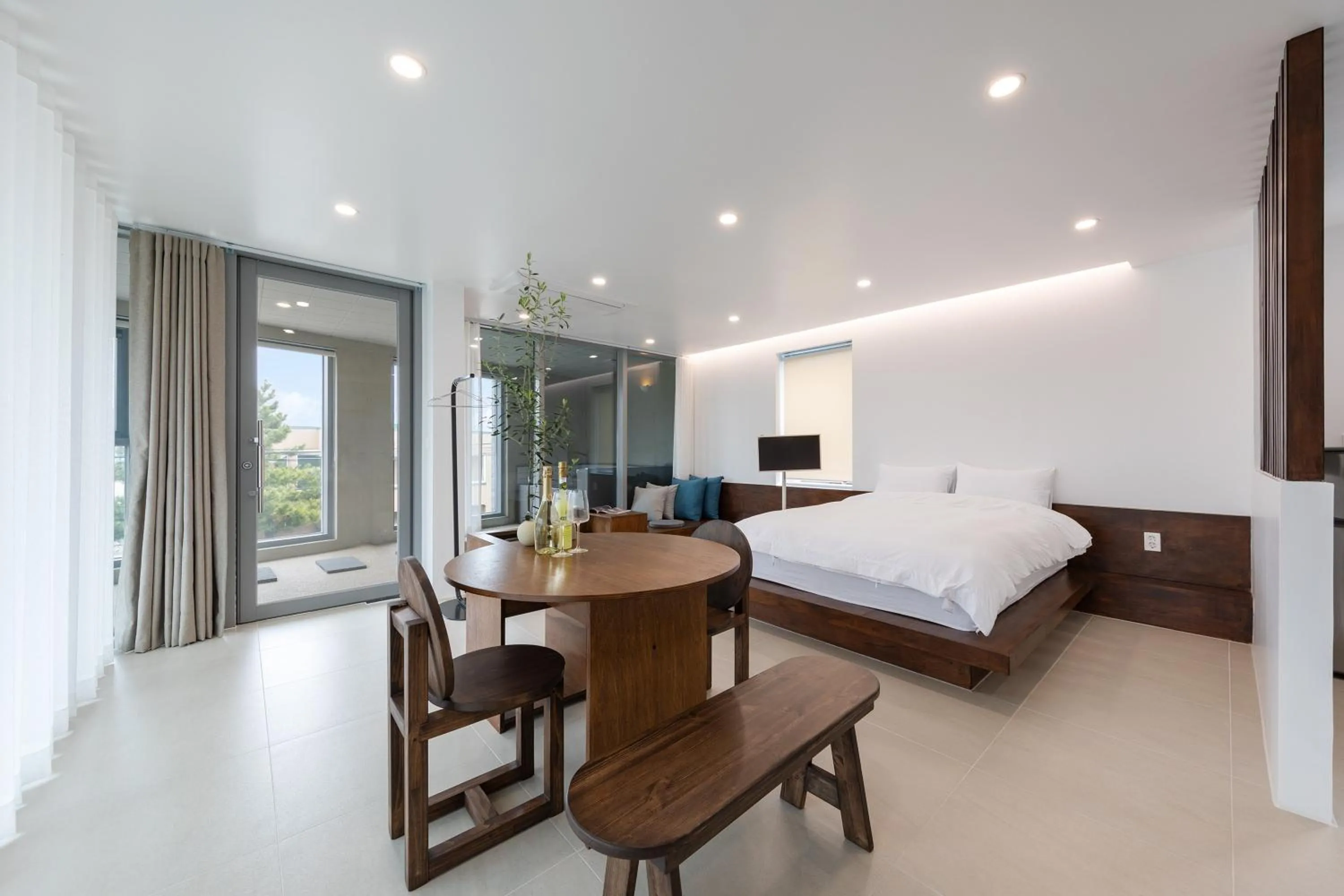 Bed in Gangneung Stay Oen